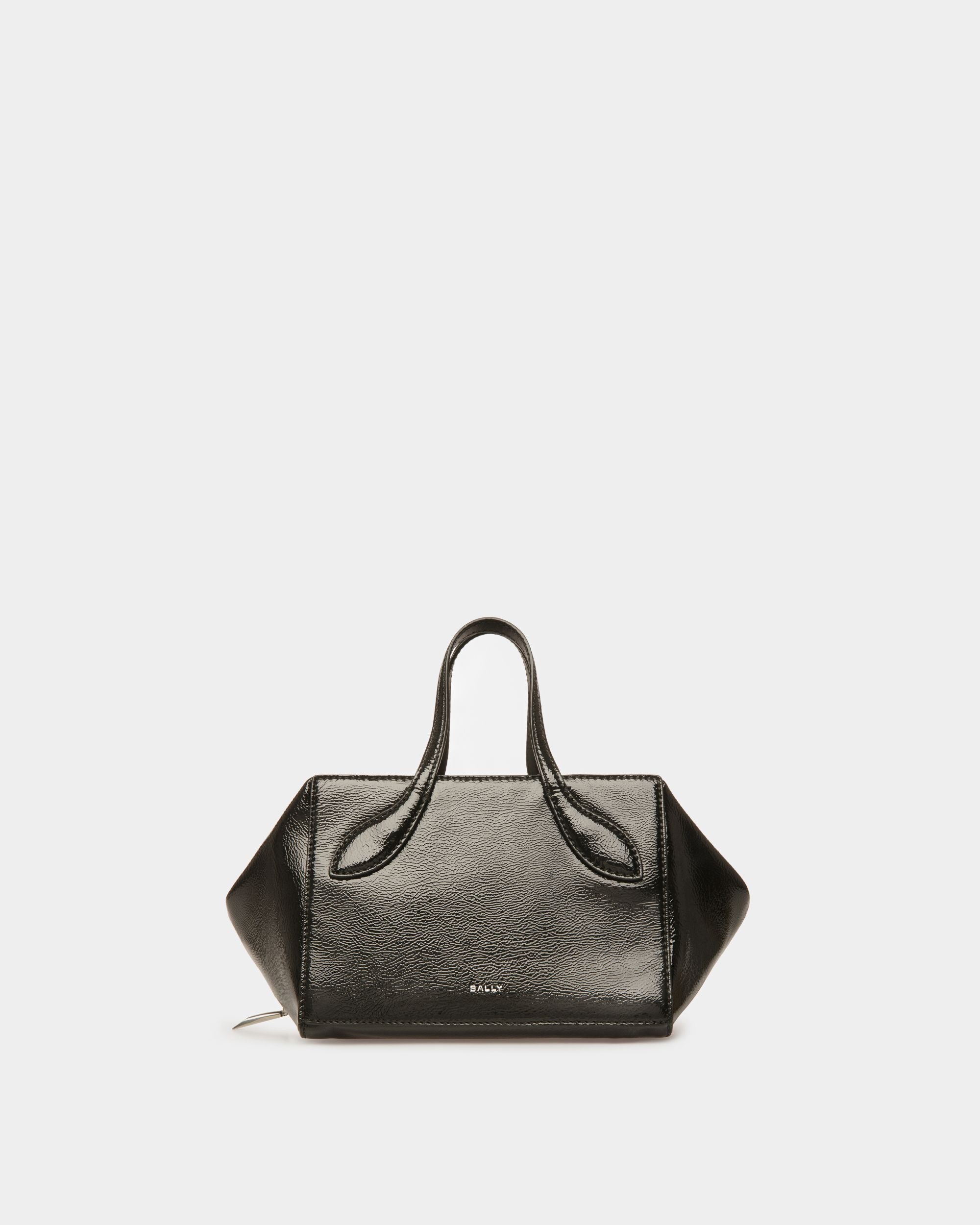 Space XS | Sac à bandoulière pour homme | Cuir noir | Bally | Still Life Devant