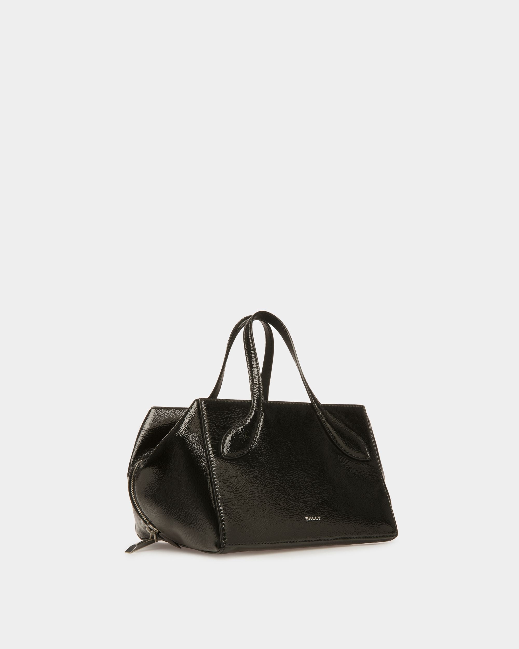 Space XS | Sac à bandoulière pour homme | Cuir noir | Bally | Still Life 3/4 Devant