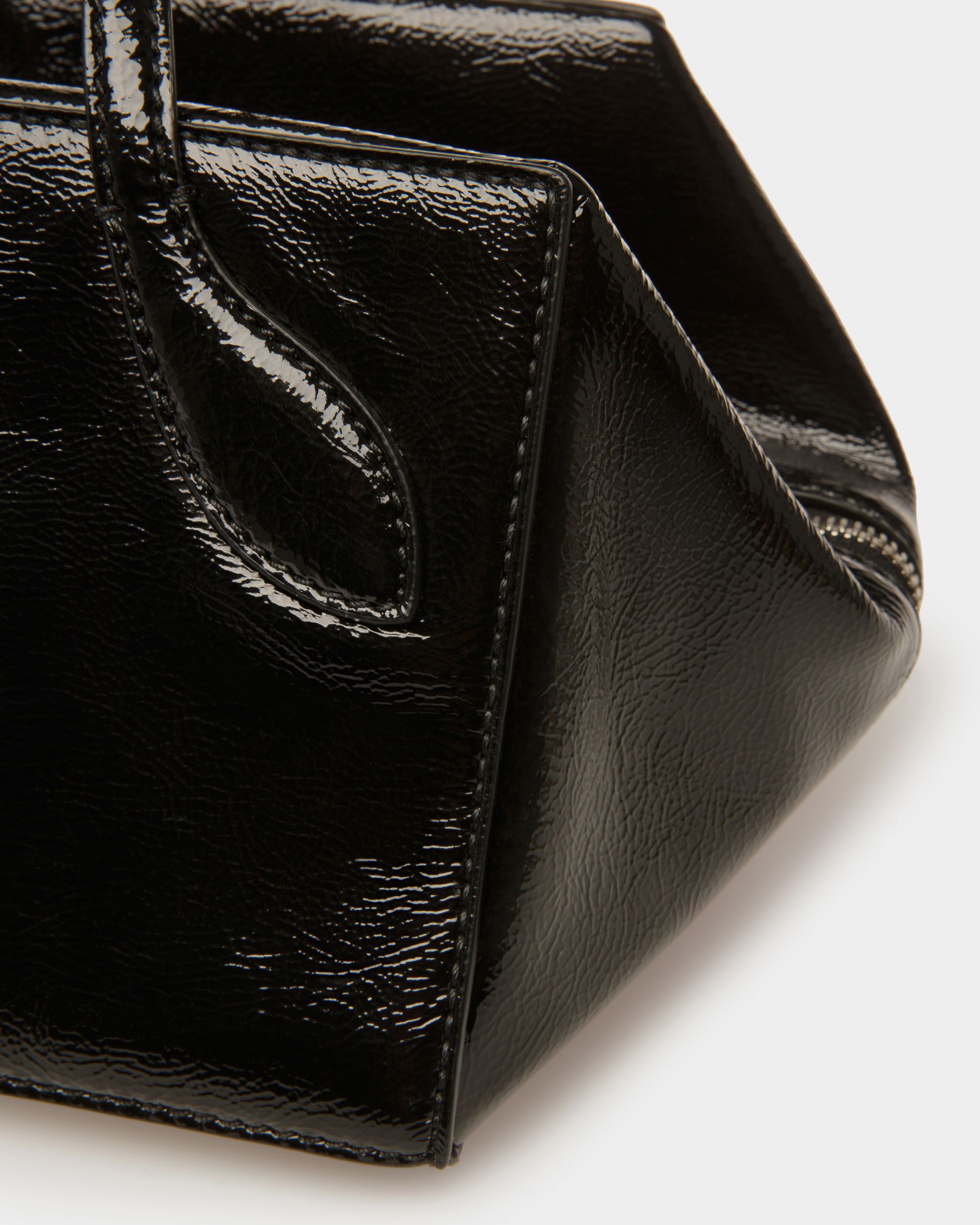 Space XS | Sac à bandoulière pour homme | Cuir noir | Bally | Still Life Détail