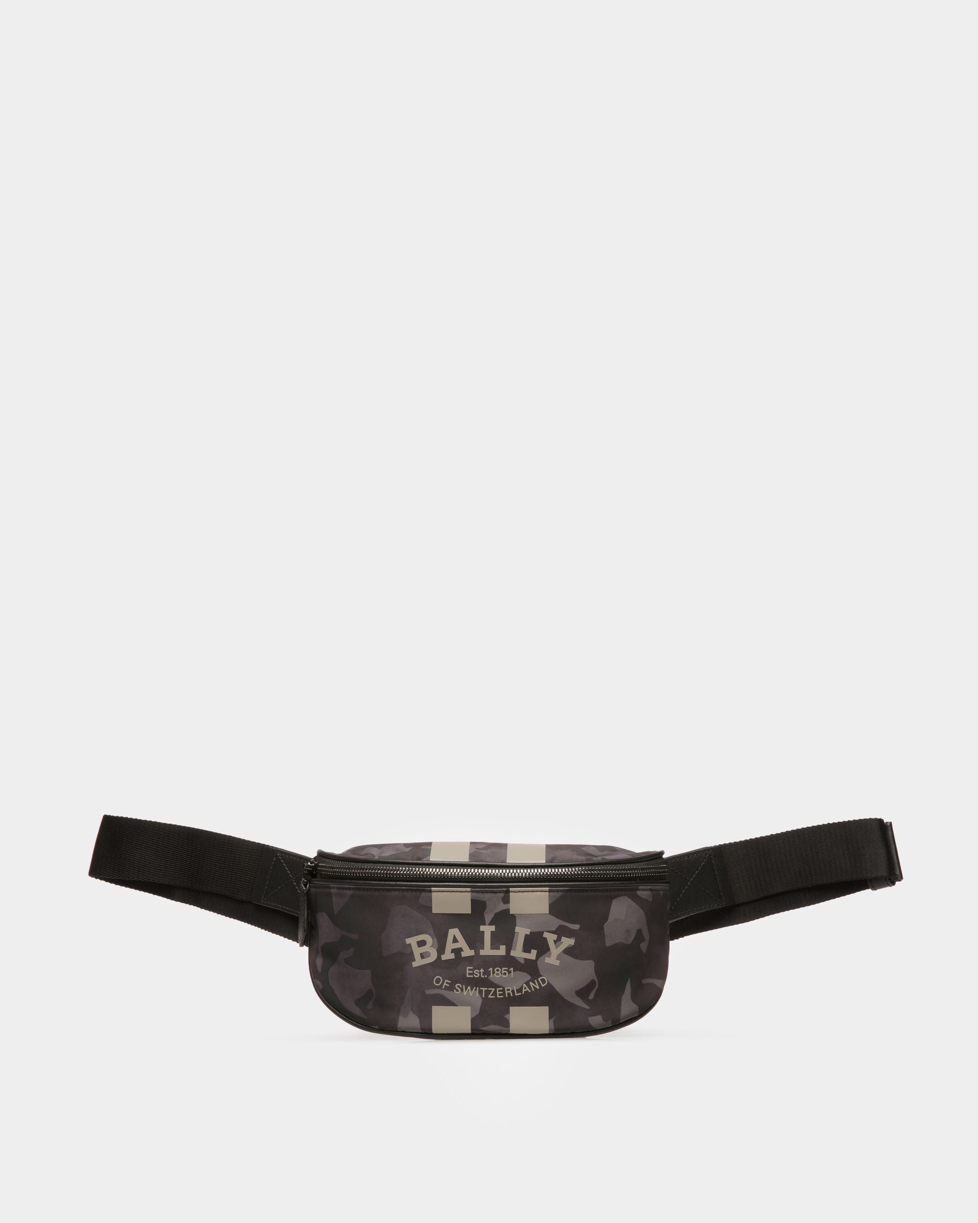 Flynos Sac Banane En Nylon Noir - Homme - Bally - 01