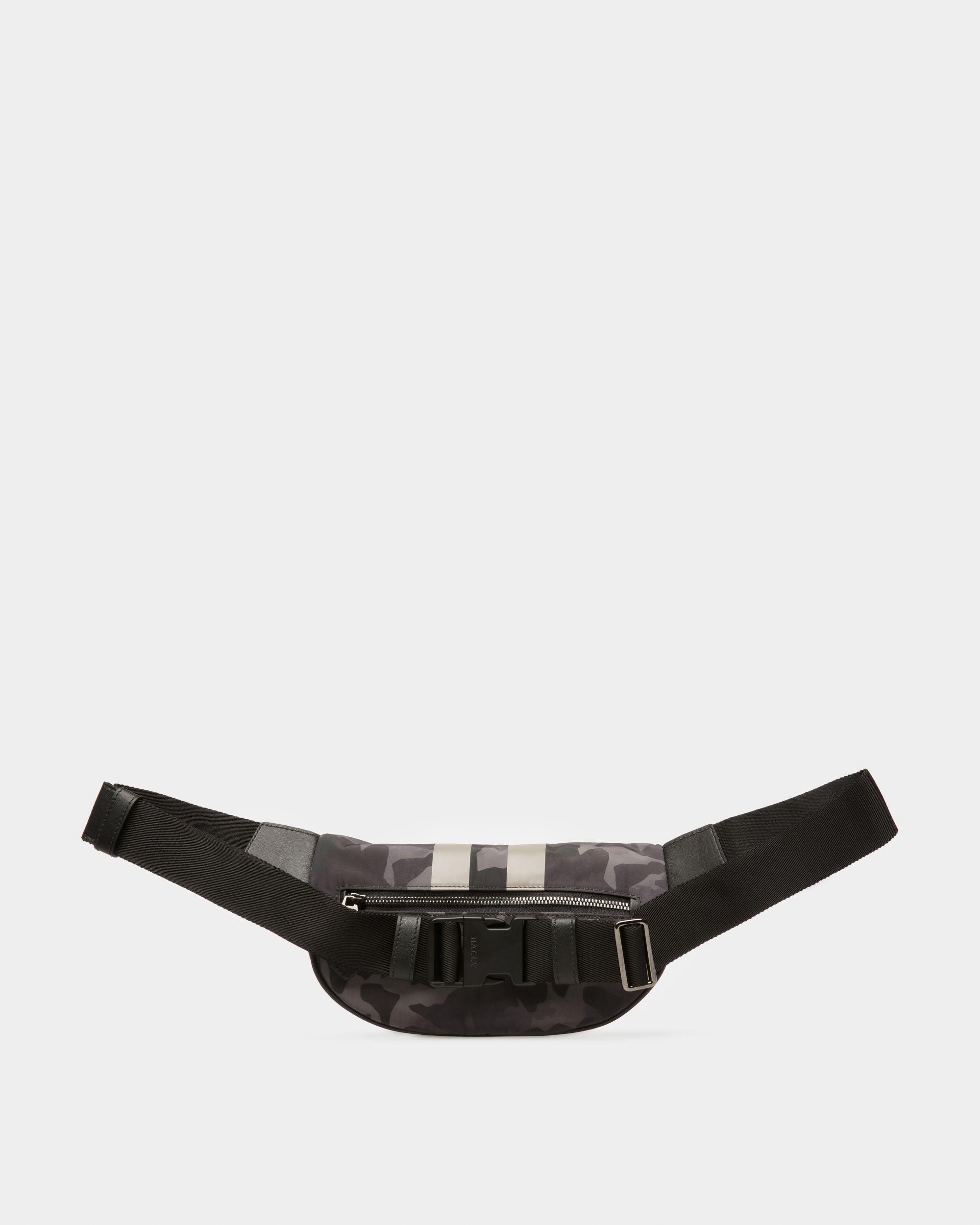 Flynos Sac Banane En Nylon Noir - Homme - Bally - 03