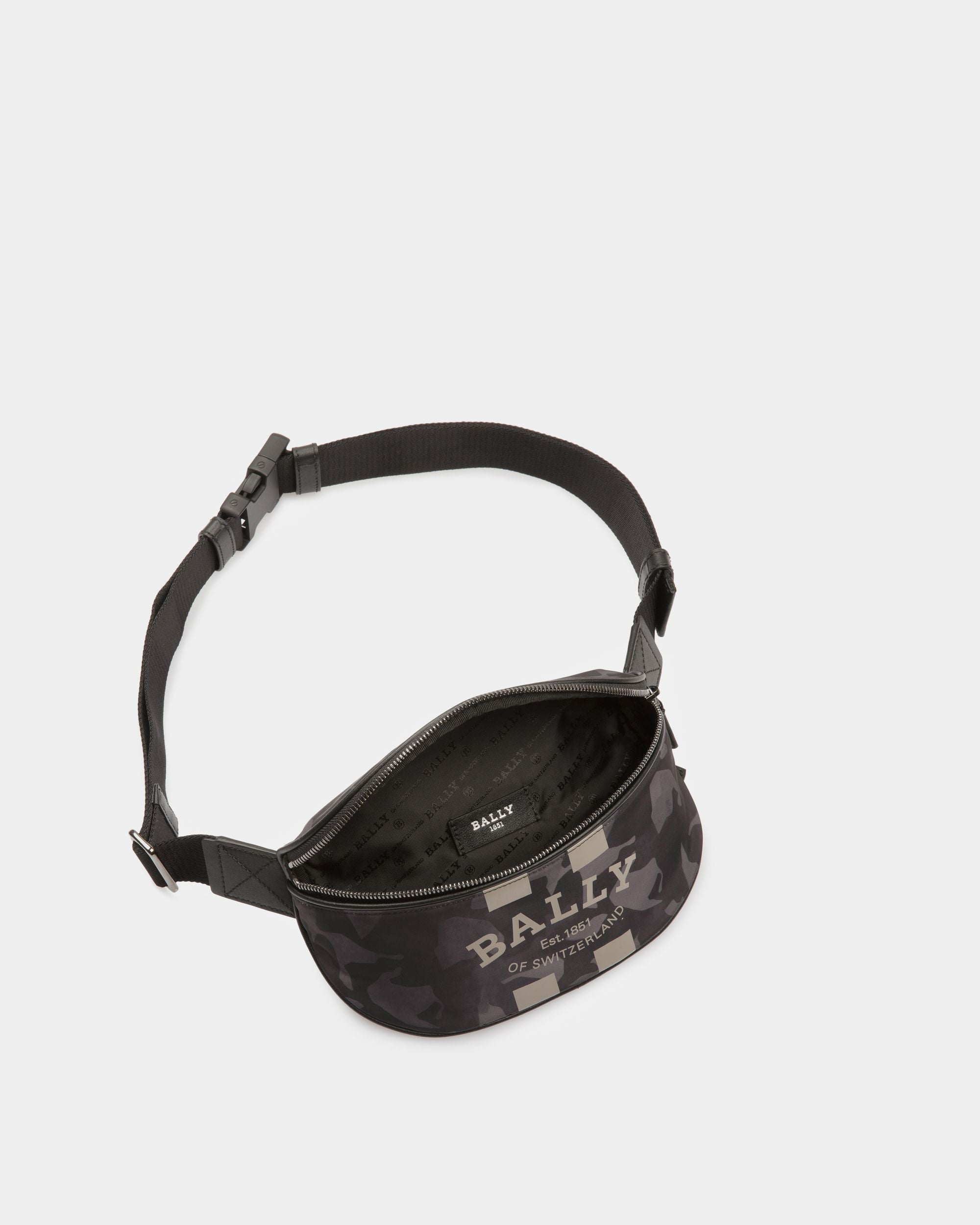 Flynos Sac Banane En Nylon Noir - Homme - Bally - 04