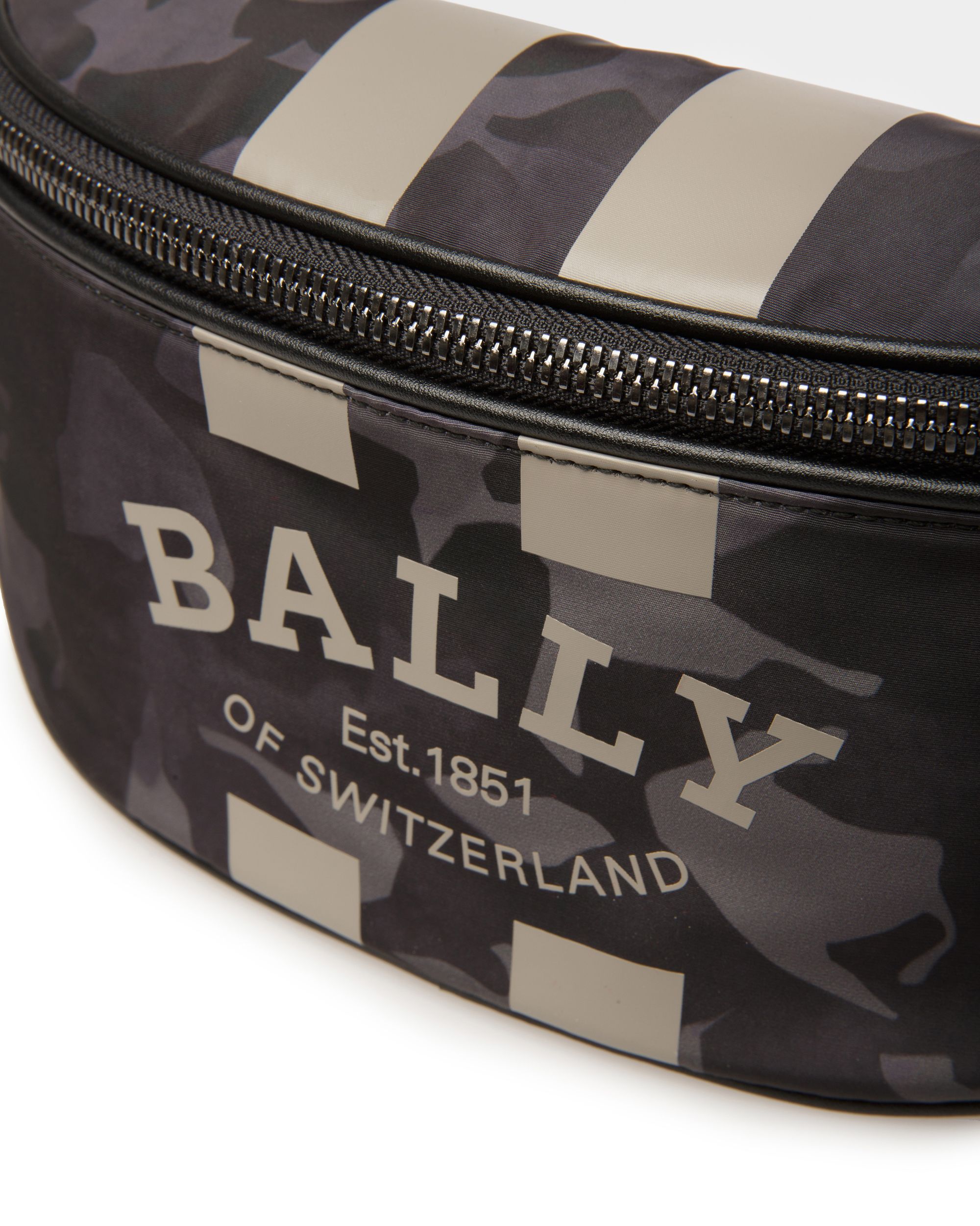 Flynos Sac Banane En Nylon Noir - Homme - Bally - 05