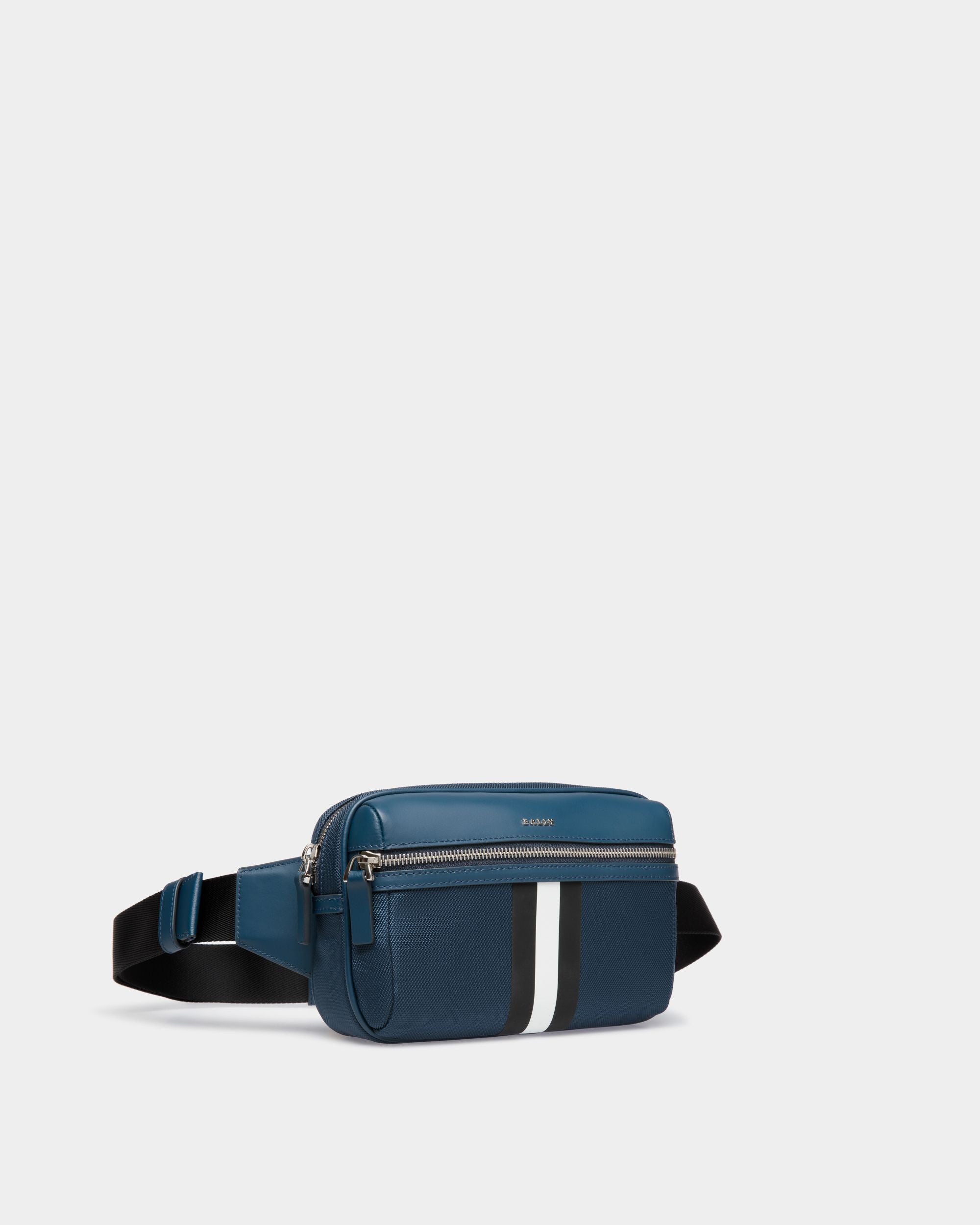 Sac Banane En Tissu Bleu - Homme - Bally - 03