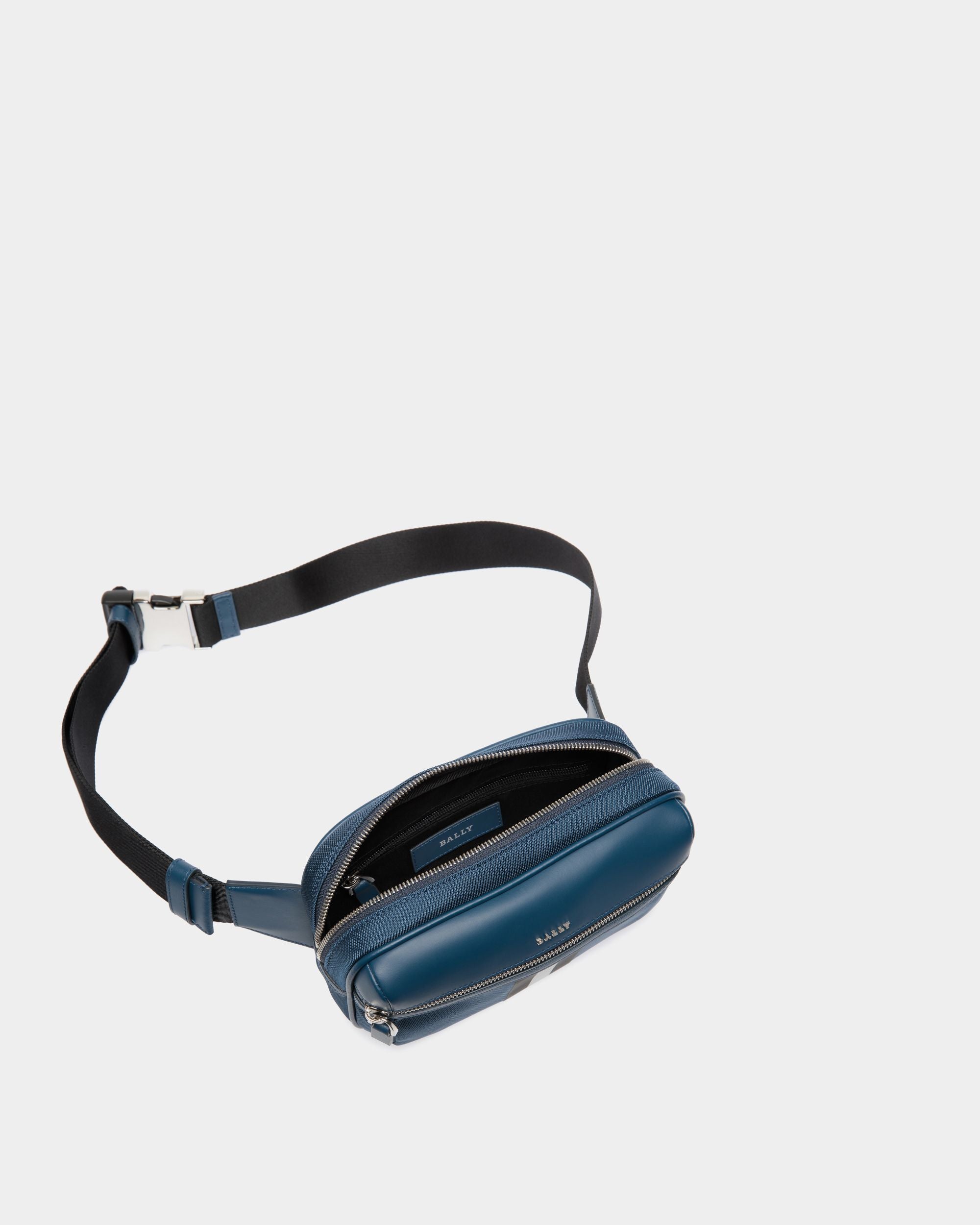 Sac Banane En Tissu Bleu - Homme - Bally - 04