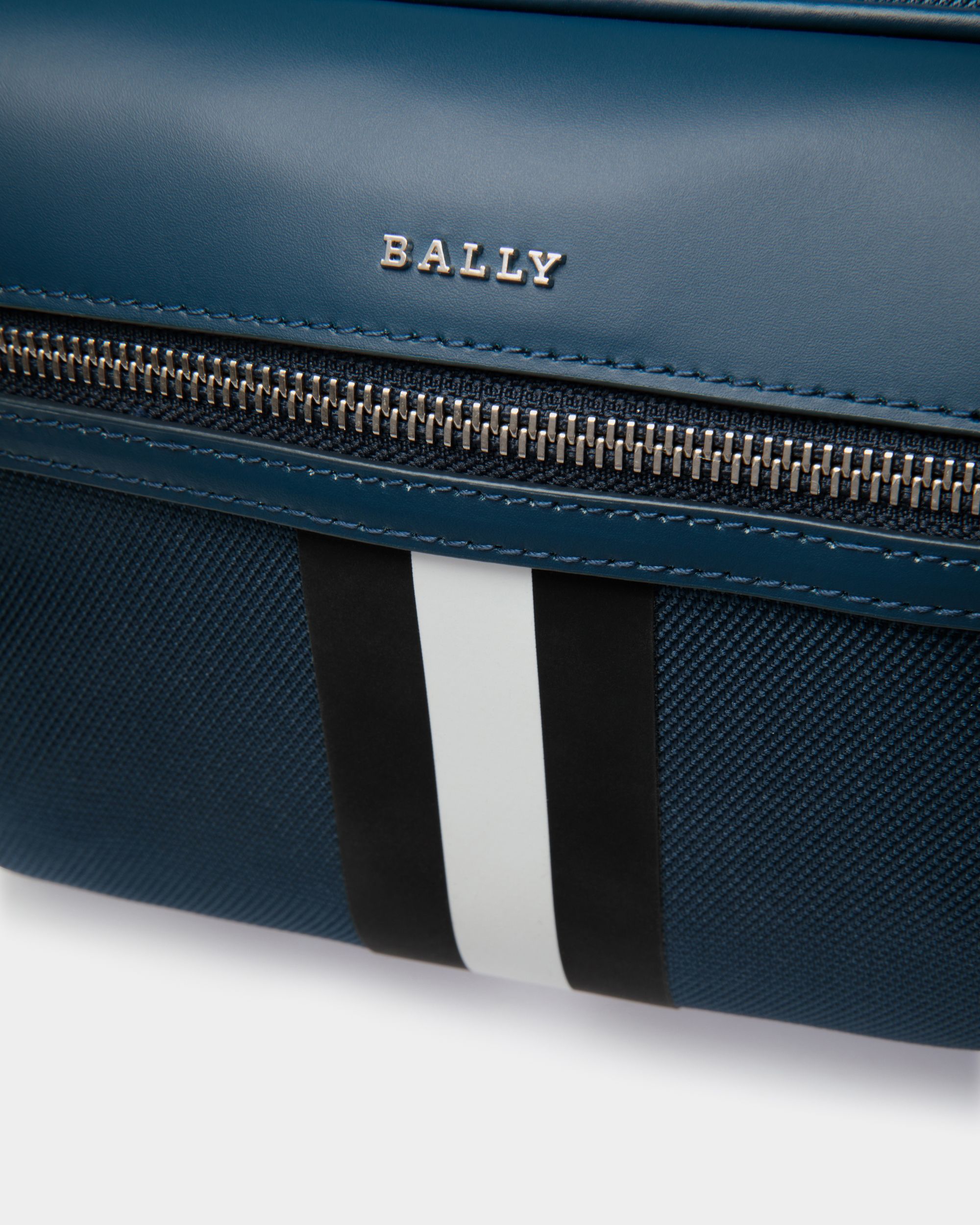 Sac Banane En Tissu Bleu - Homme - Bally - 05