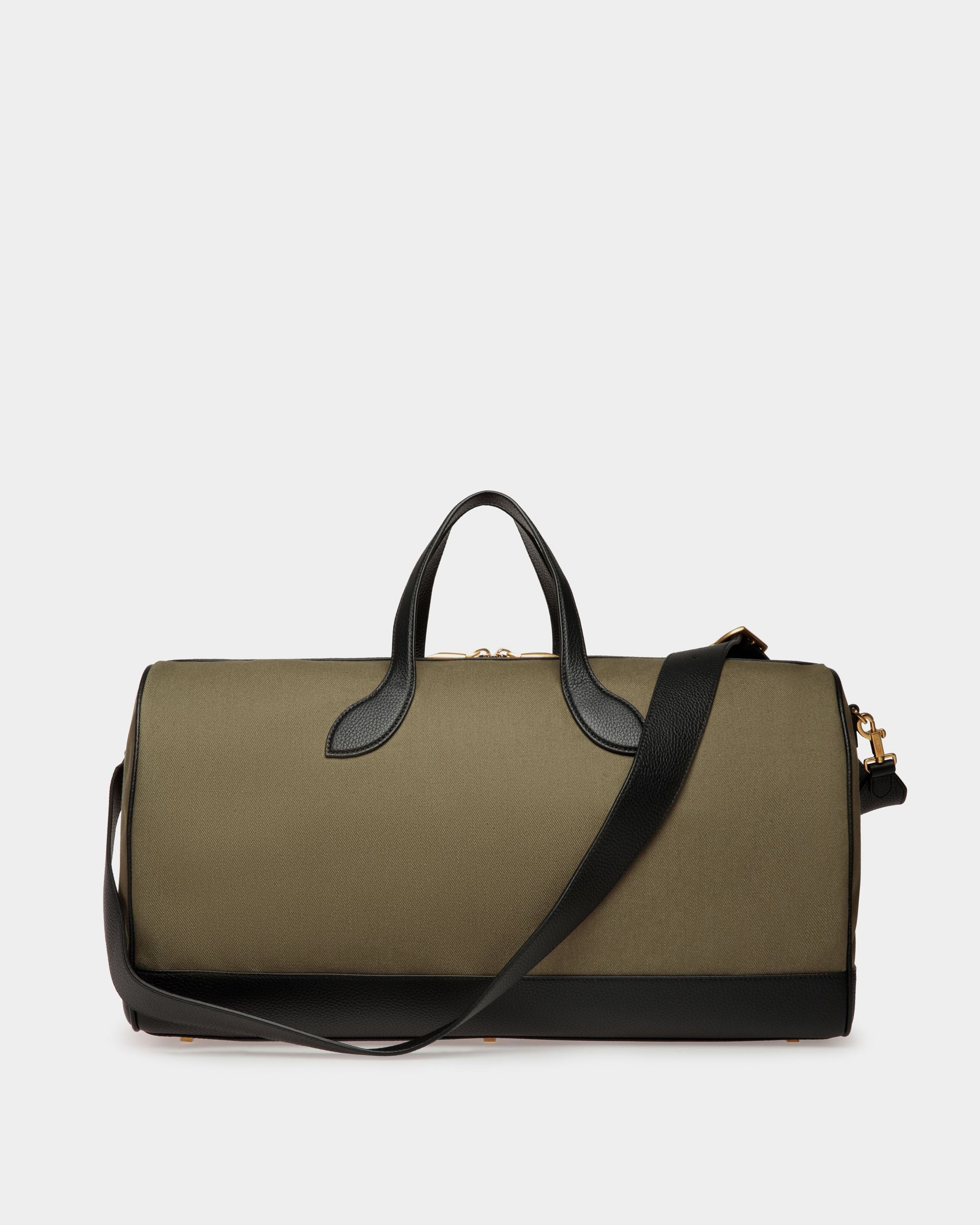 Sac De Week-End En Toile Et Cuir - Homme - Bally - 02