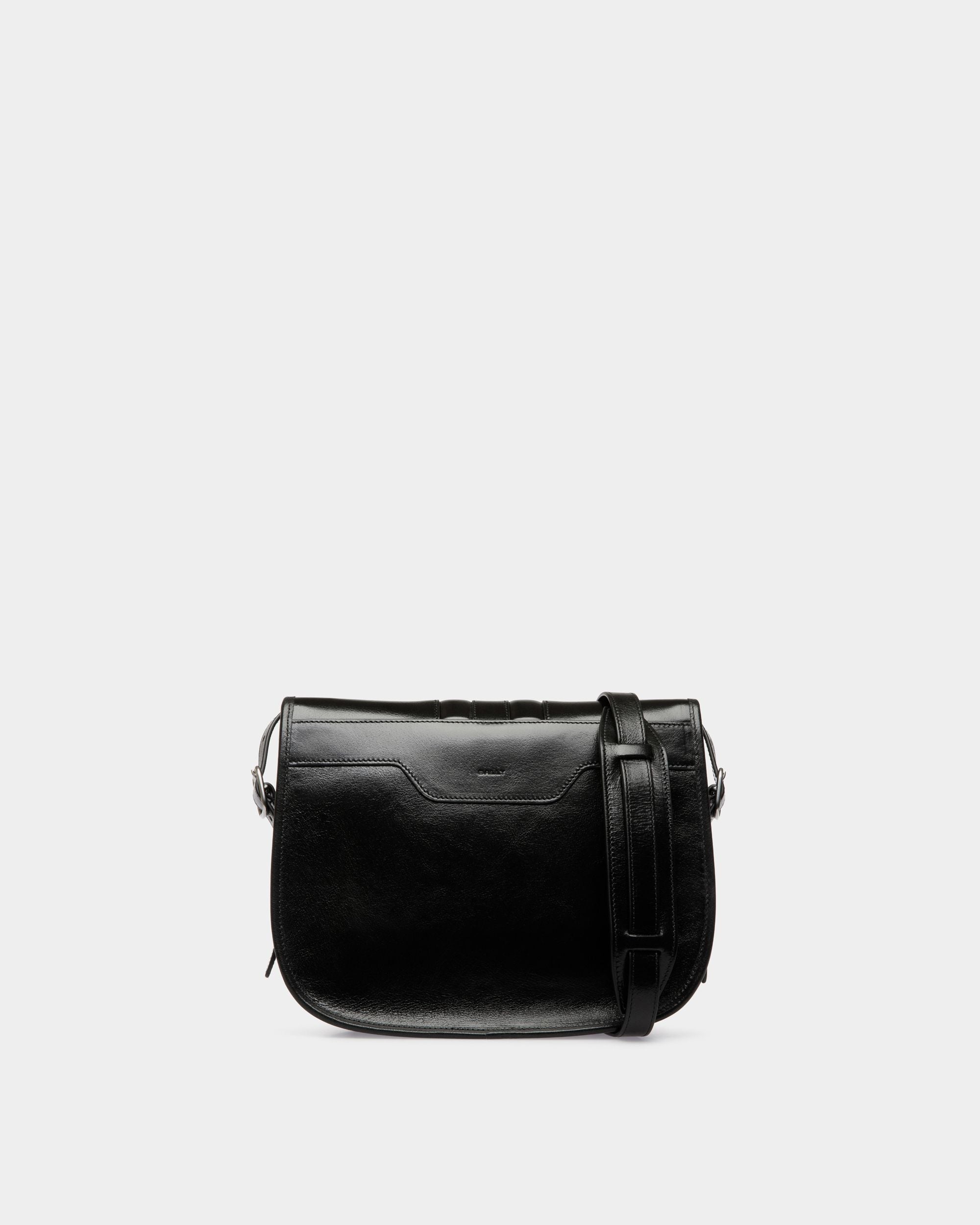 Sac À Bandoulière Beckett En Cuir Noir - Homme - Bally - 03