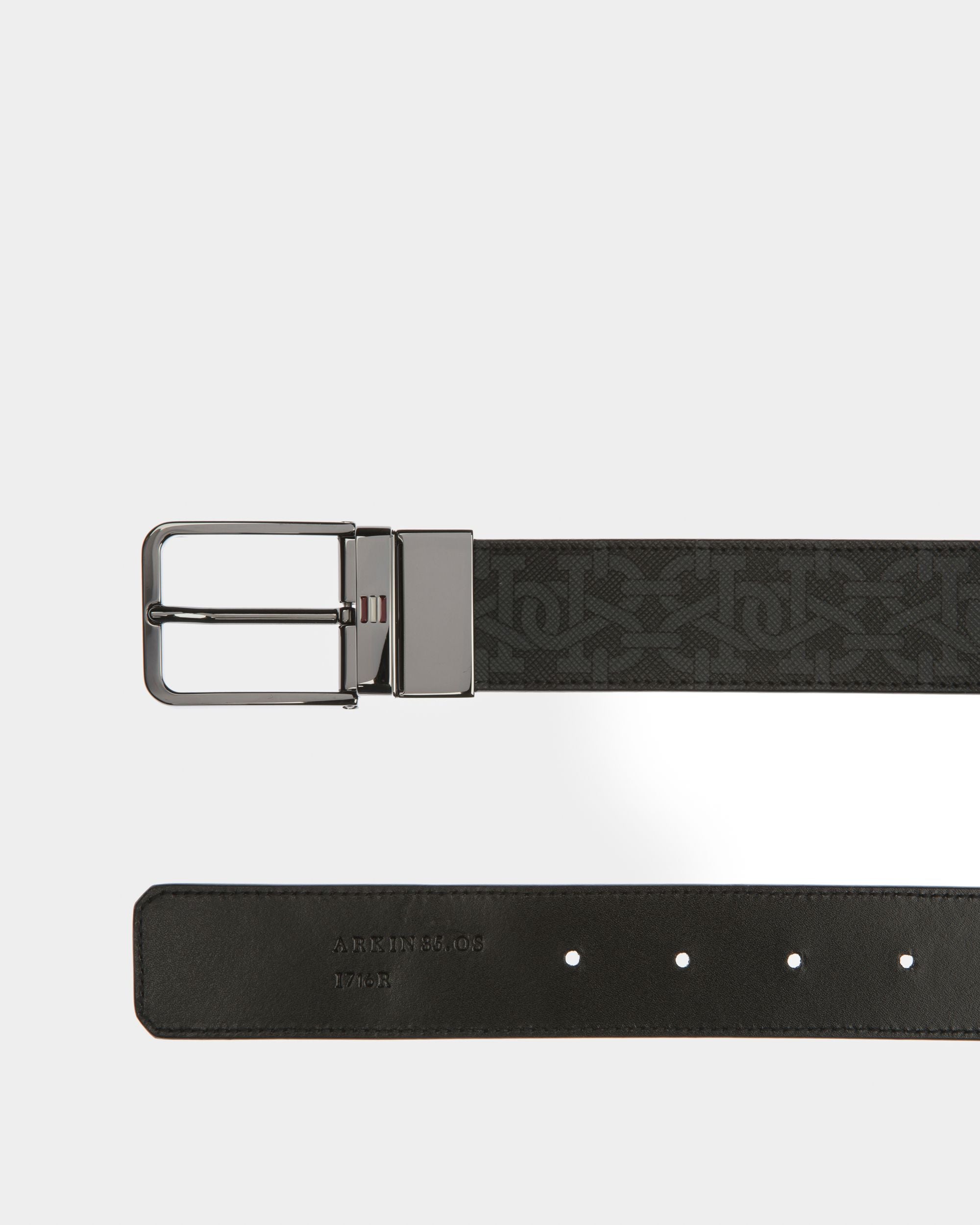 Arkin Ceinture De 35 Mm En Tpu Gris - Homme - Bally - 02