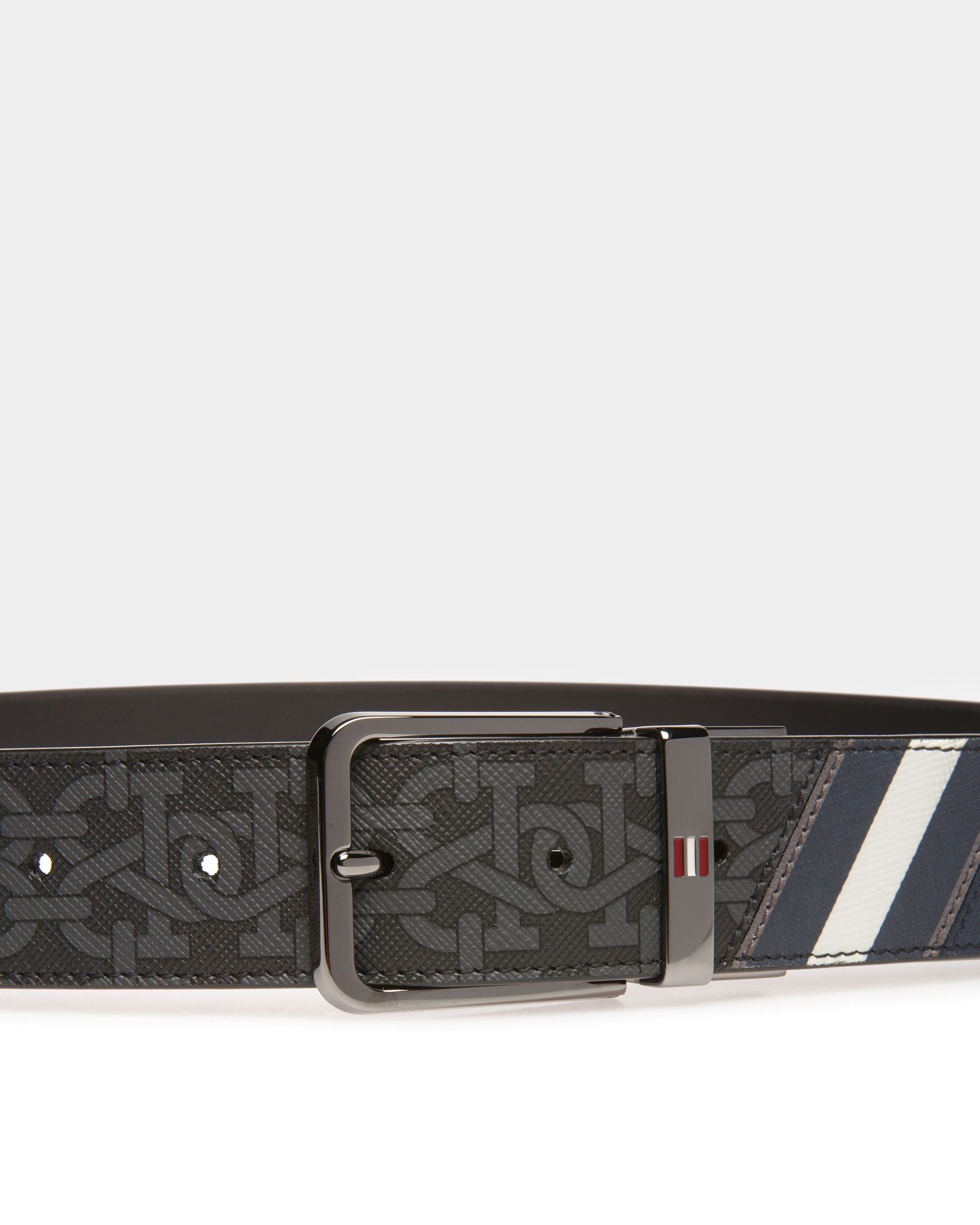 Arkin Ceinture De 35 Mm En Tpu Gris - Homme - Bally - 03