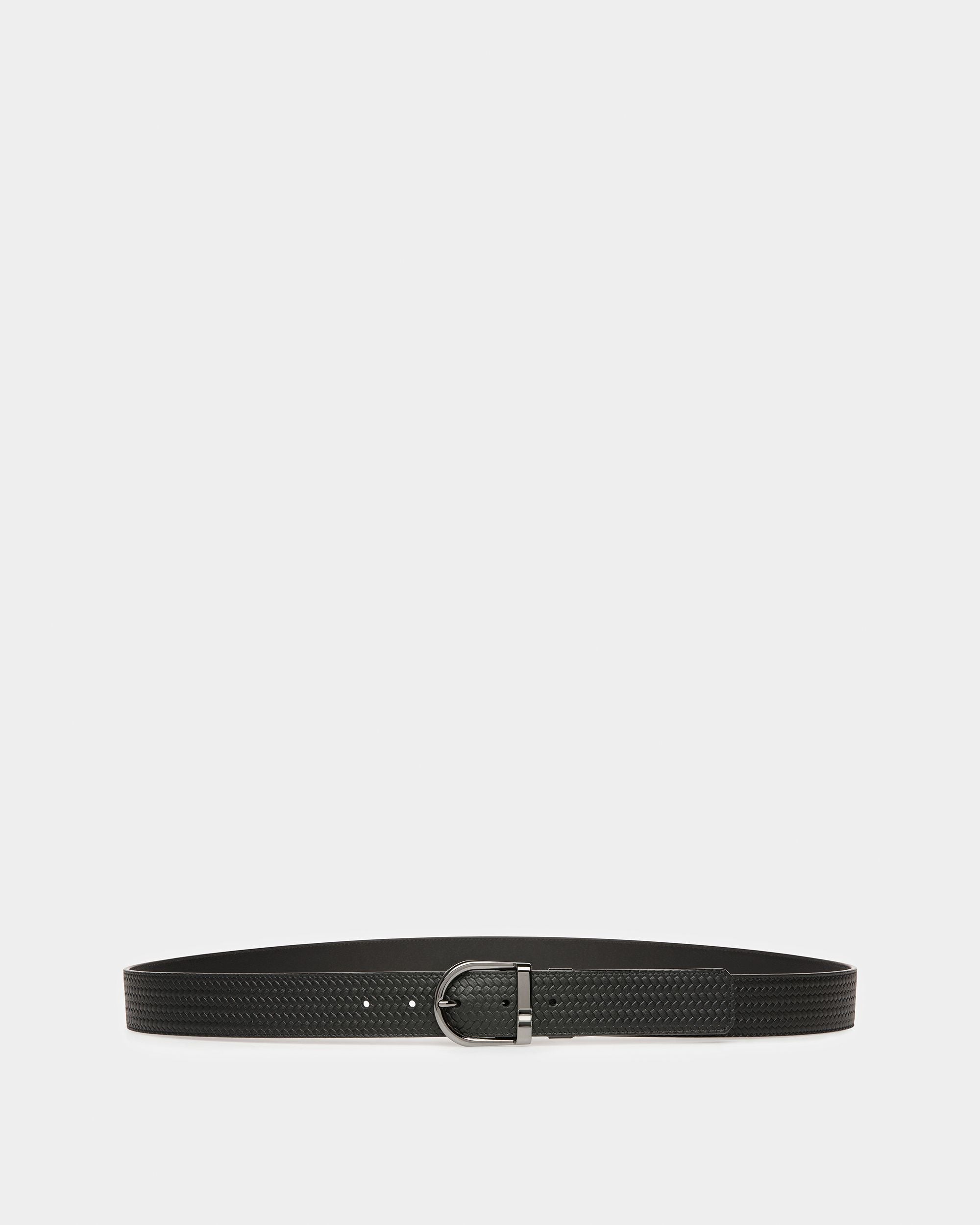 Darkon Ceinture En Cuir Noir - Homme - Bally - 01