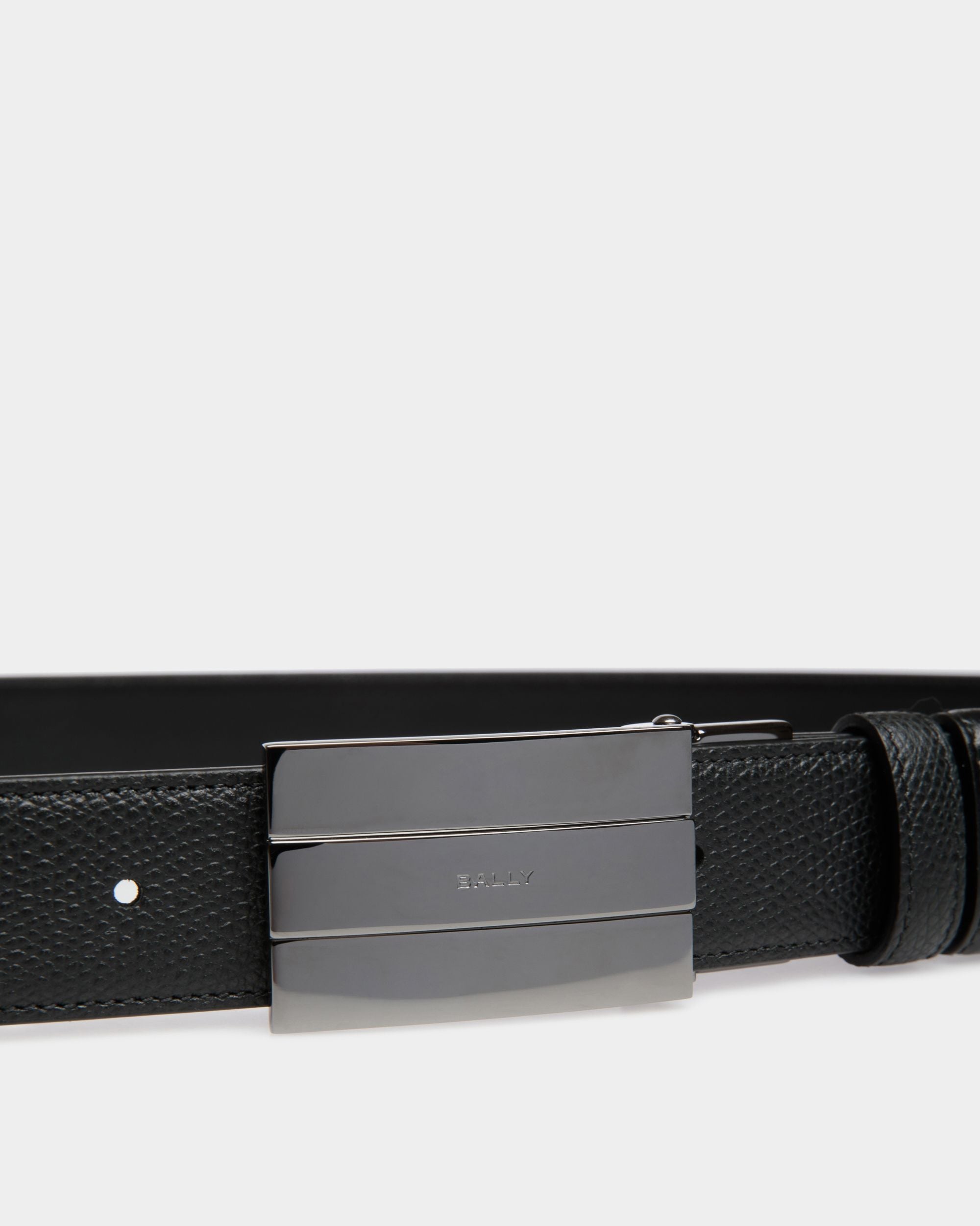 Dress Adjustable-Reversible Belt In Multicolor  Leather - Homme - Bally - 04