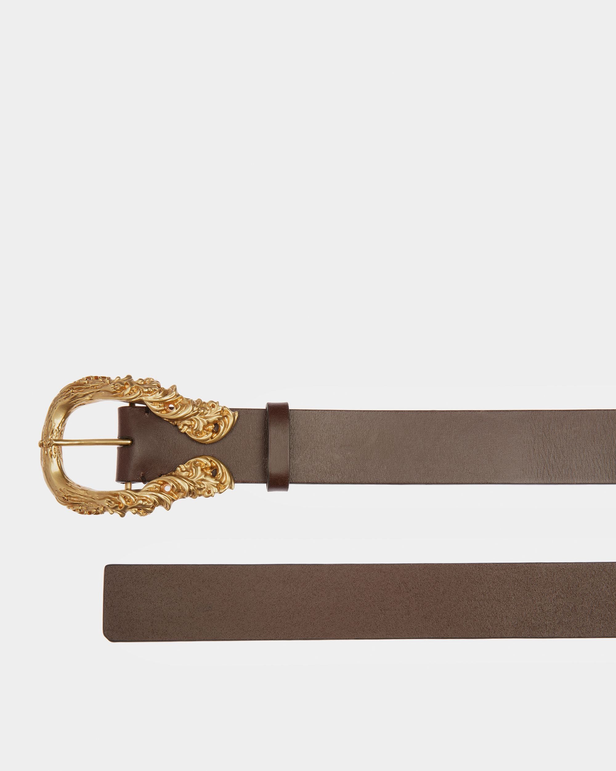 Baroque Ceinture En Cuir 4 Mm - Homme - Bally - 02