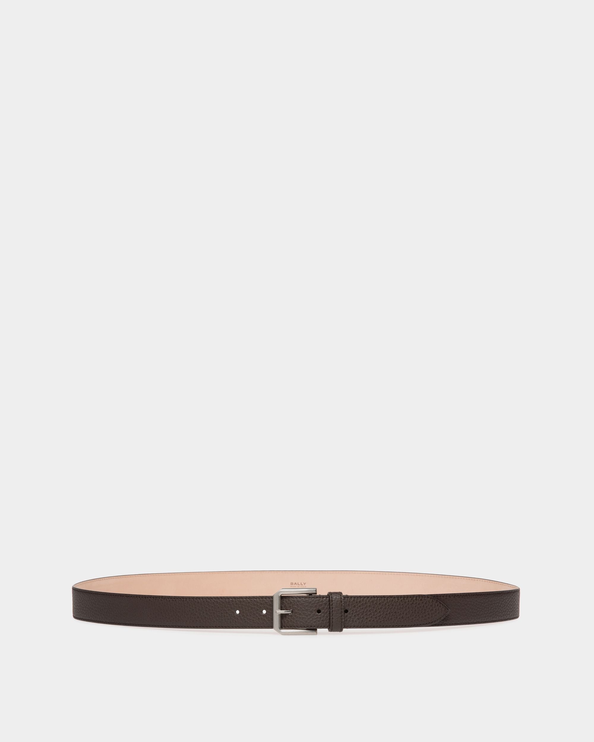 Ceinture Carl 30 mm En Cuir Marron - Homme - Bally - 01