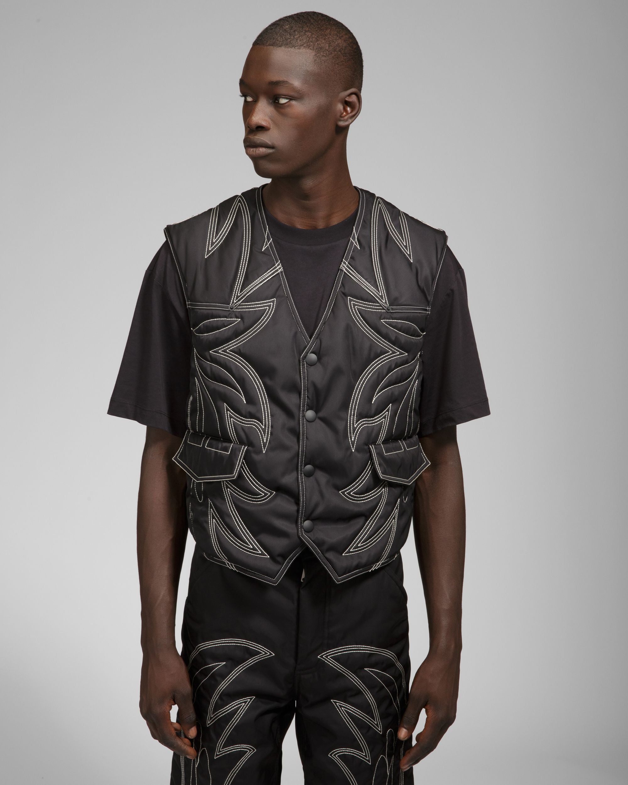 Veste Sans Manches À Motifs - Homme - Bally - 03