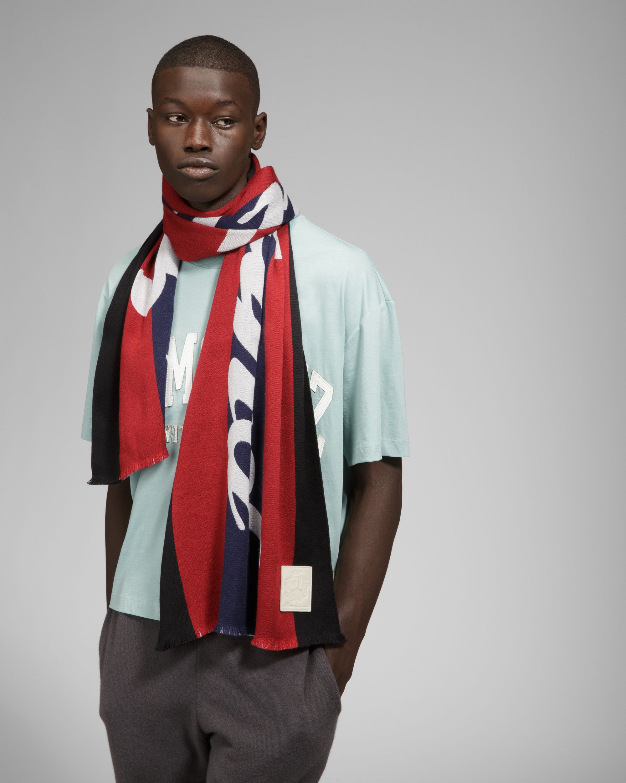 Écharpe Switzerland - Homme - Bally - 02