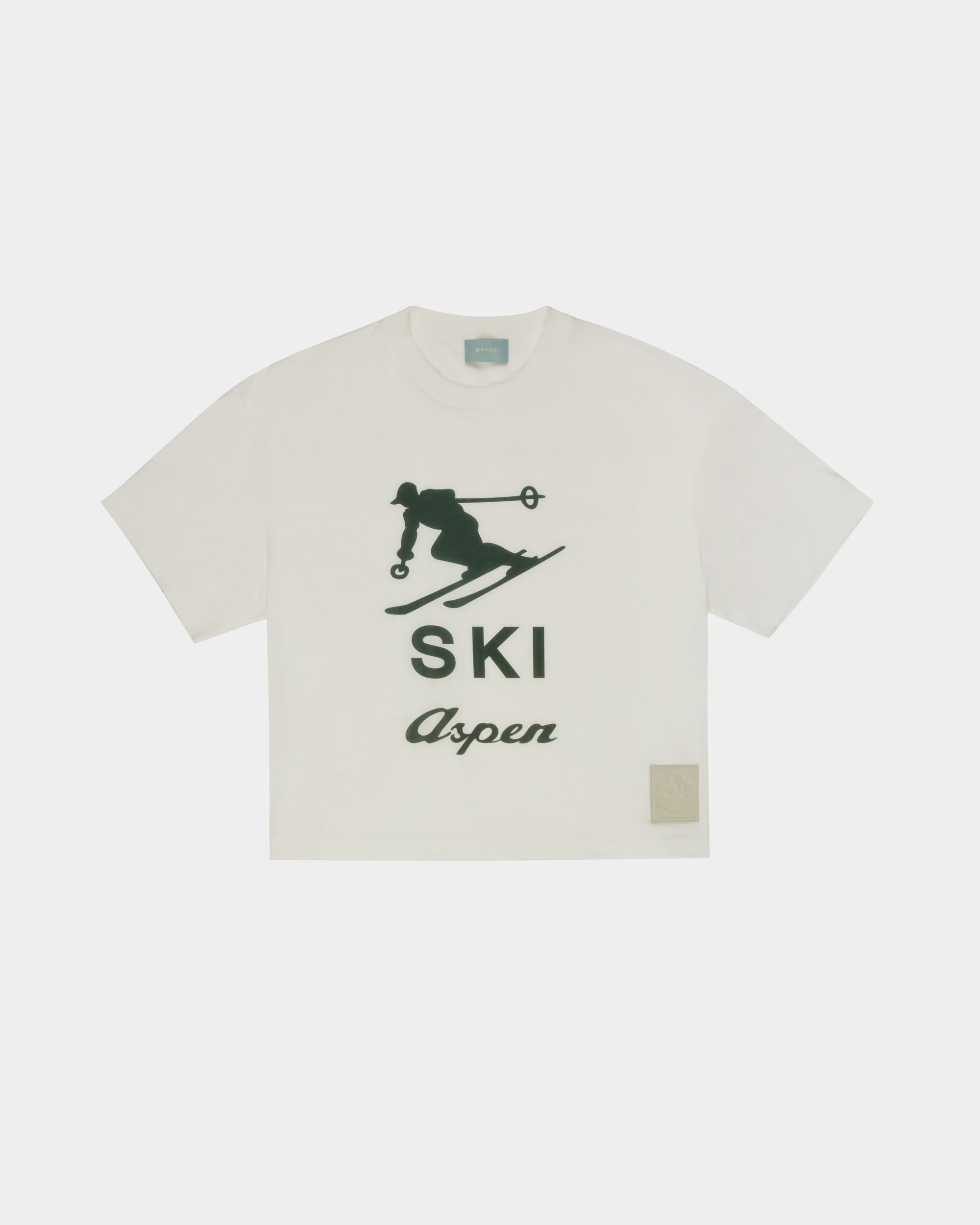 T-shirt Ski St Moritz - Homme - Bally - 01