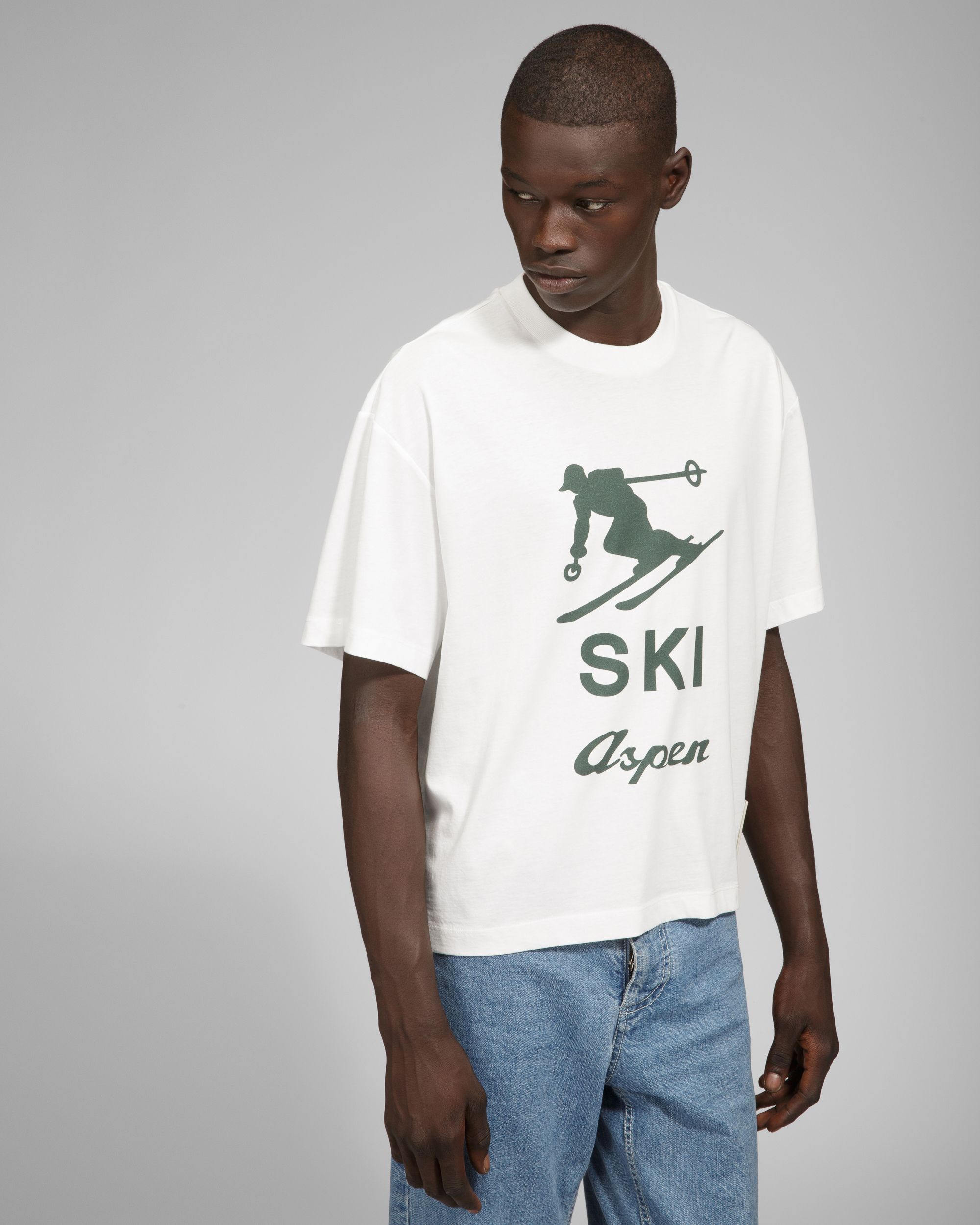 T-shirt Ski St Moritz - Homme - Bally - 03