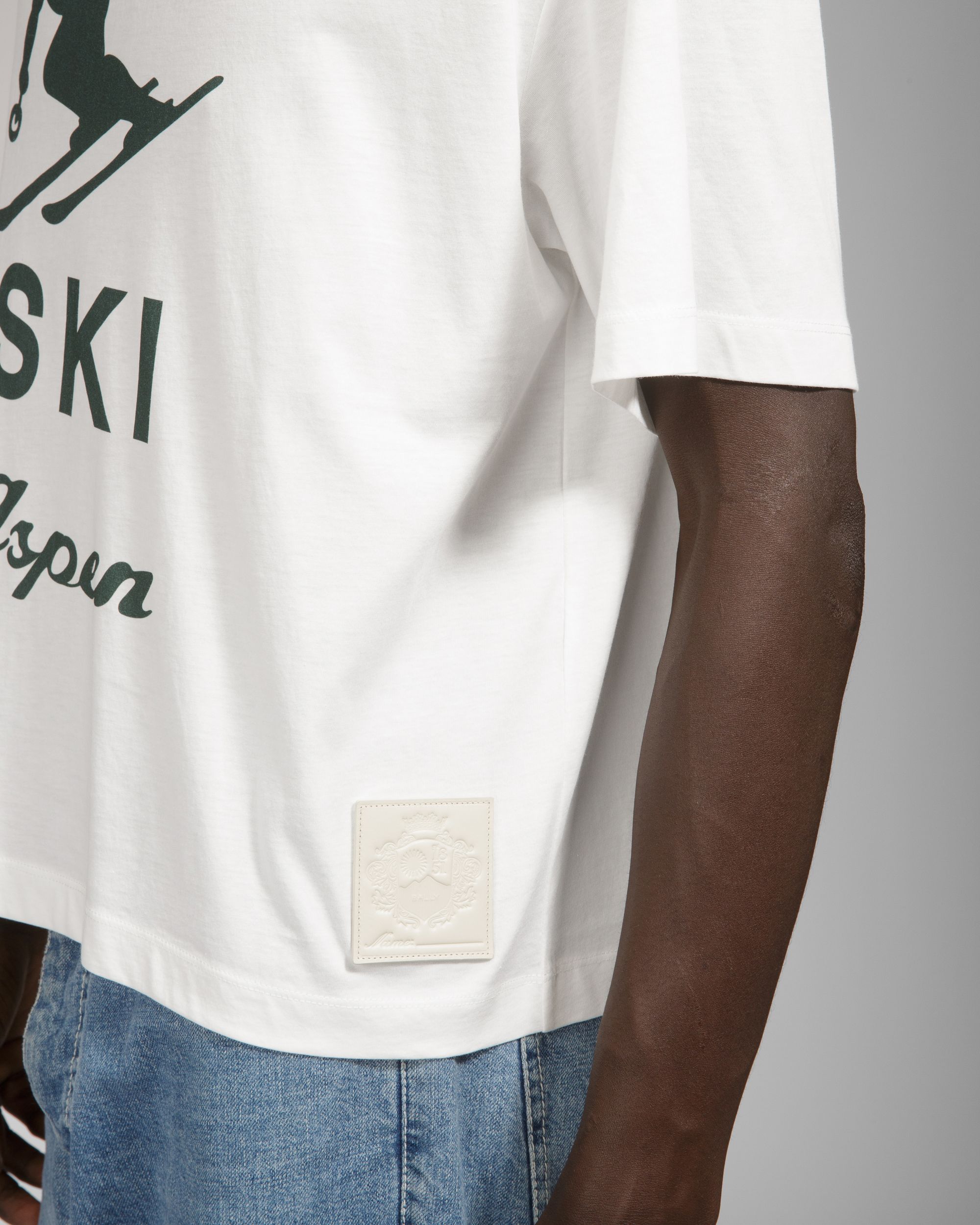 T-shirt Ski St Moritz - Homme - Bally - 05