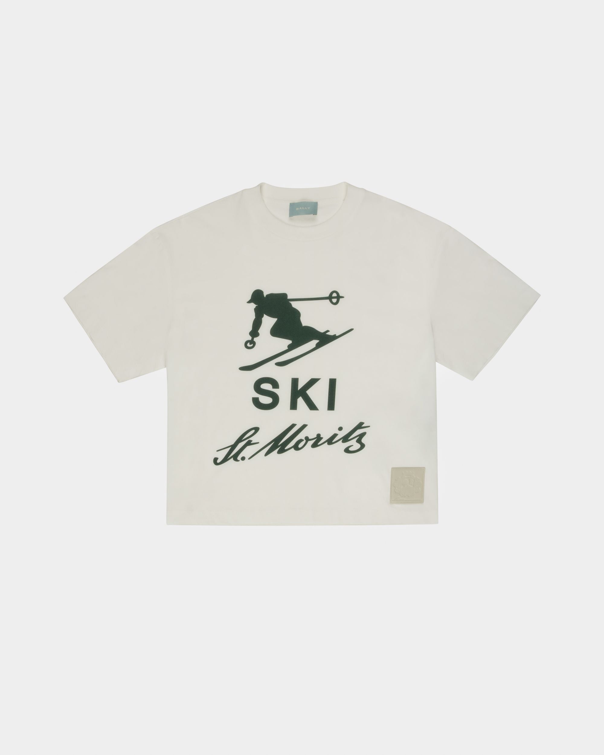 T-shirt Ski St Moritz - Homme - Bally - 01