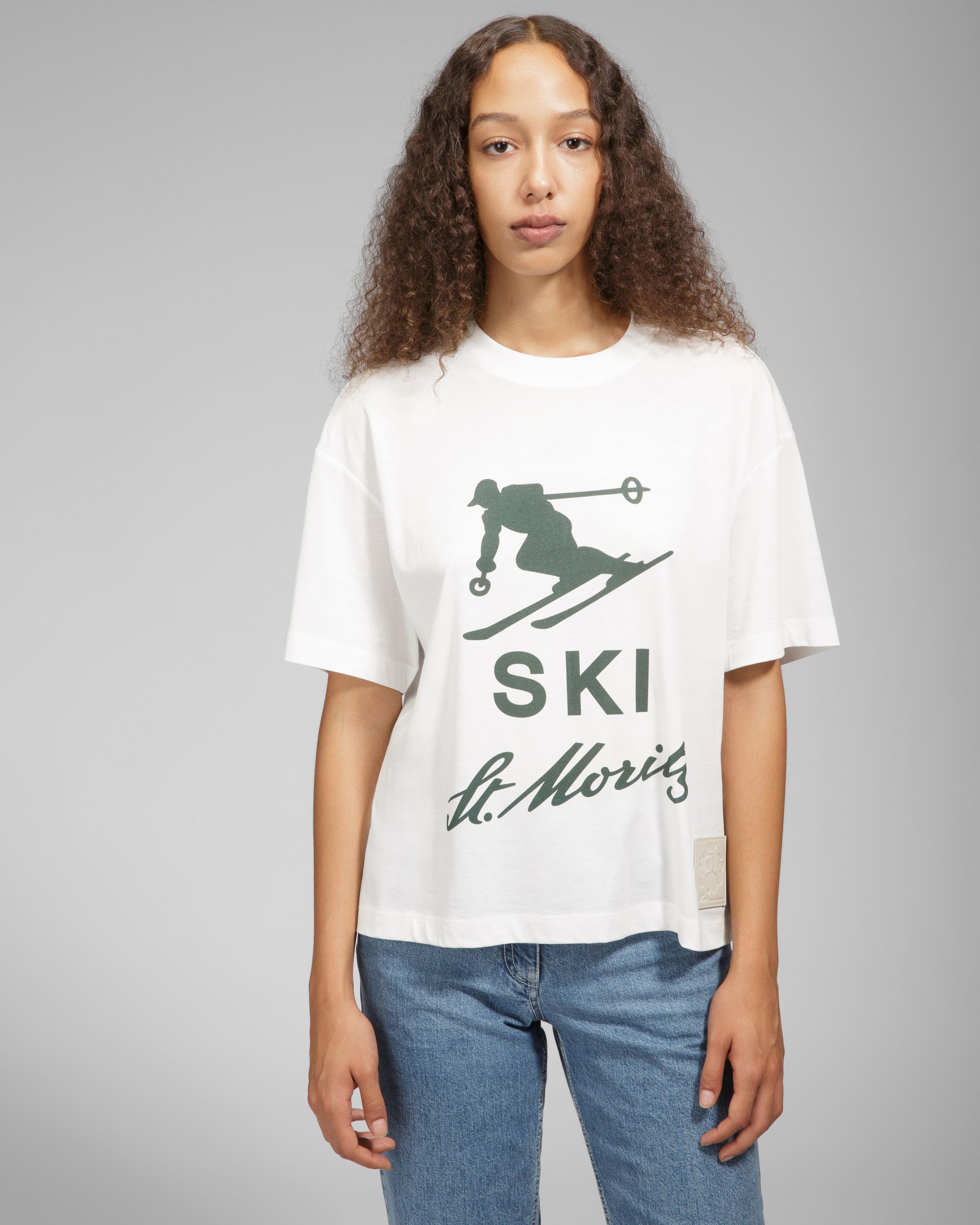 T-shirt Ski St Moritz - Homme - Bally - 06