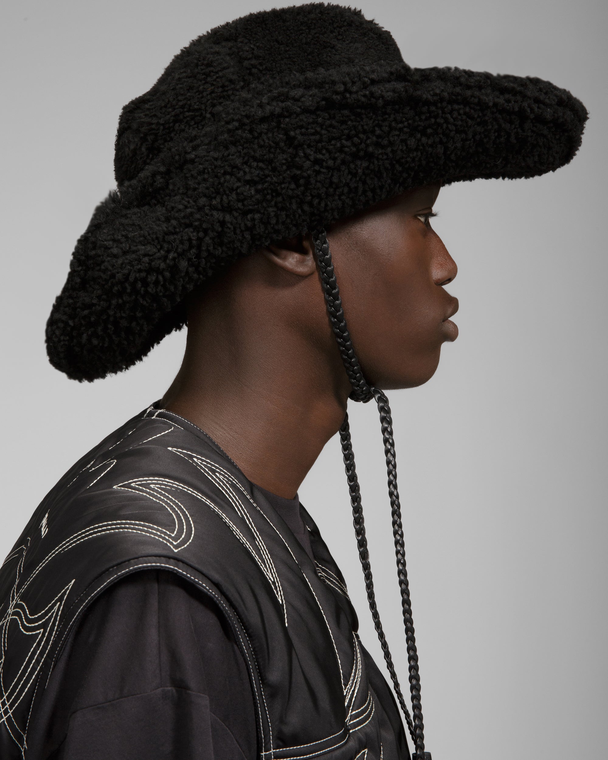 Chapeau En Mouton Retourné - Homme - Bally - 05
