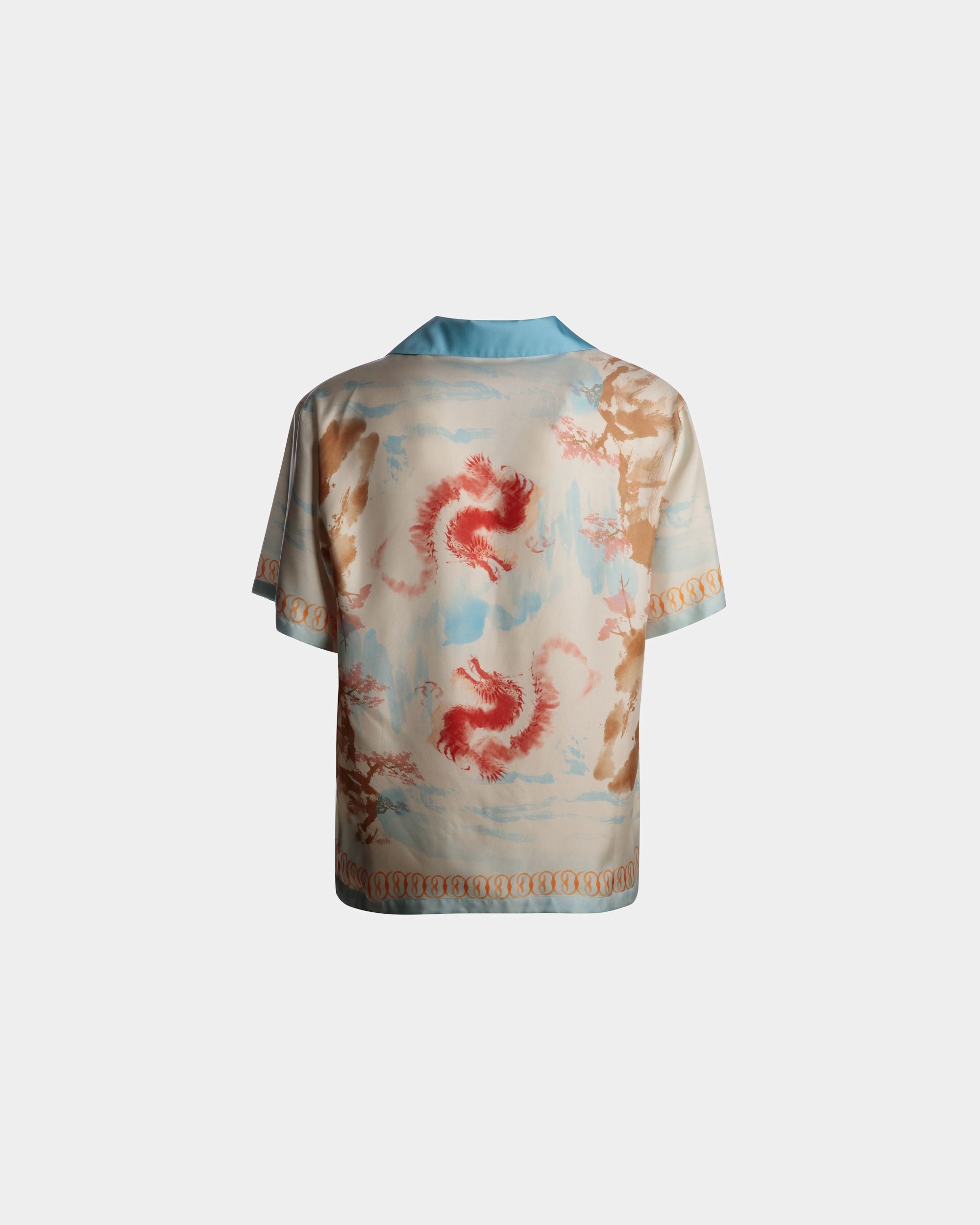 Chemise En Soie Multicolore - Homme - Bally - 03