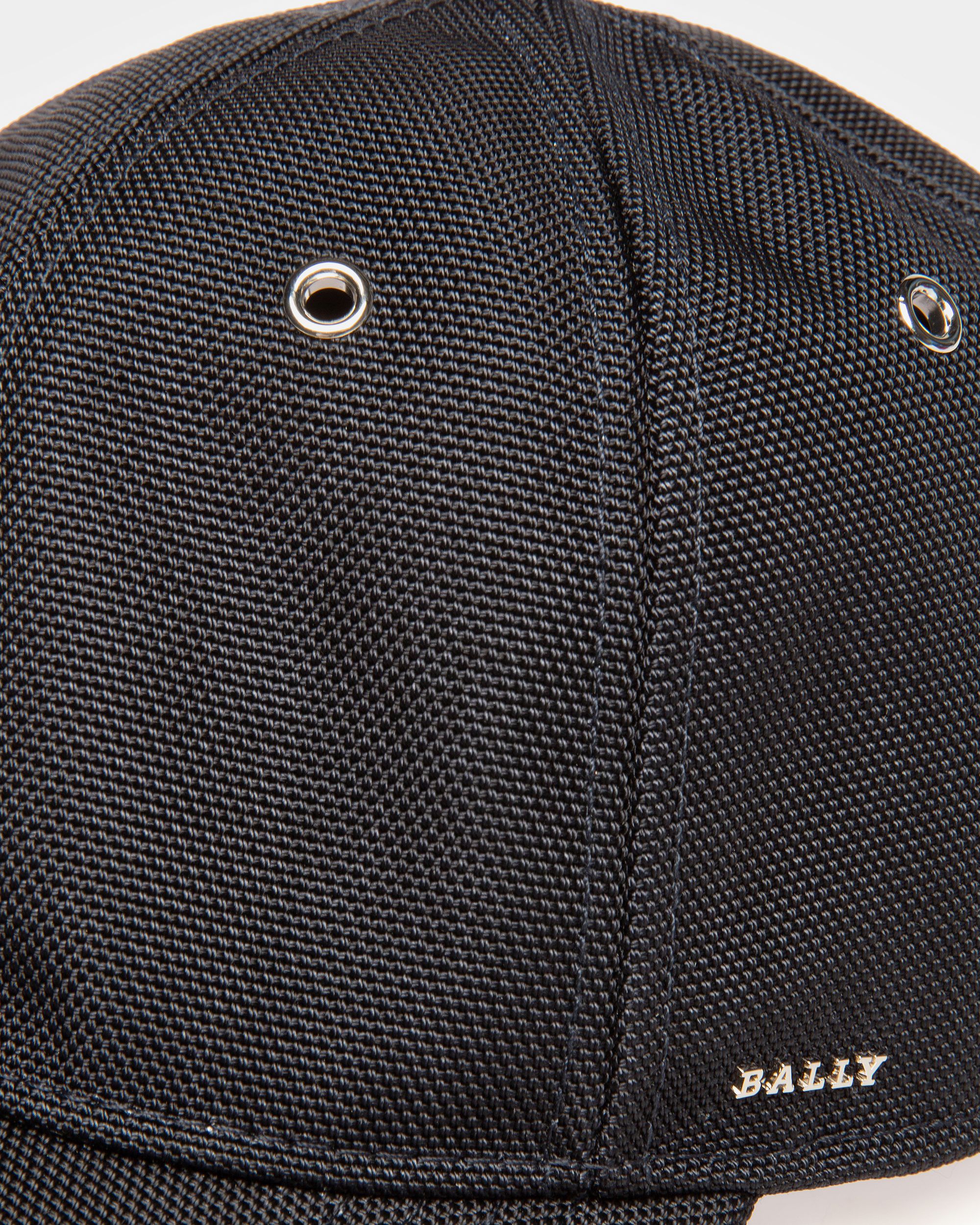 Casquette De Baseball Bleu Nuit - Homme - Bally - 05