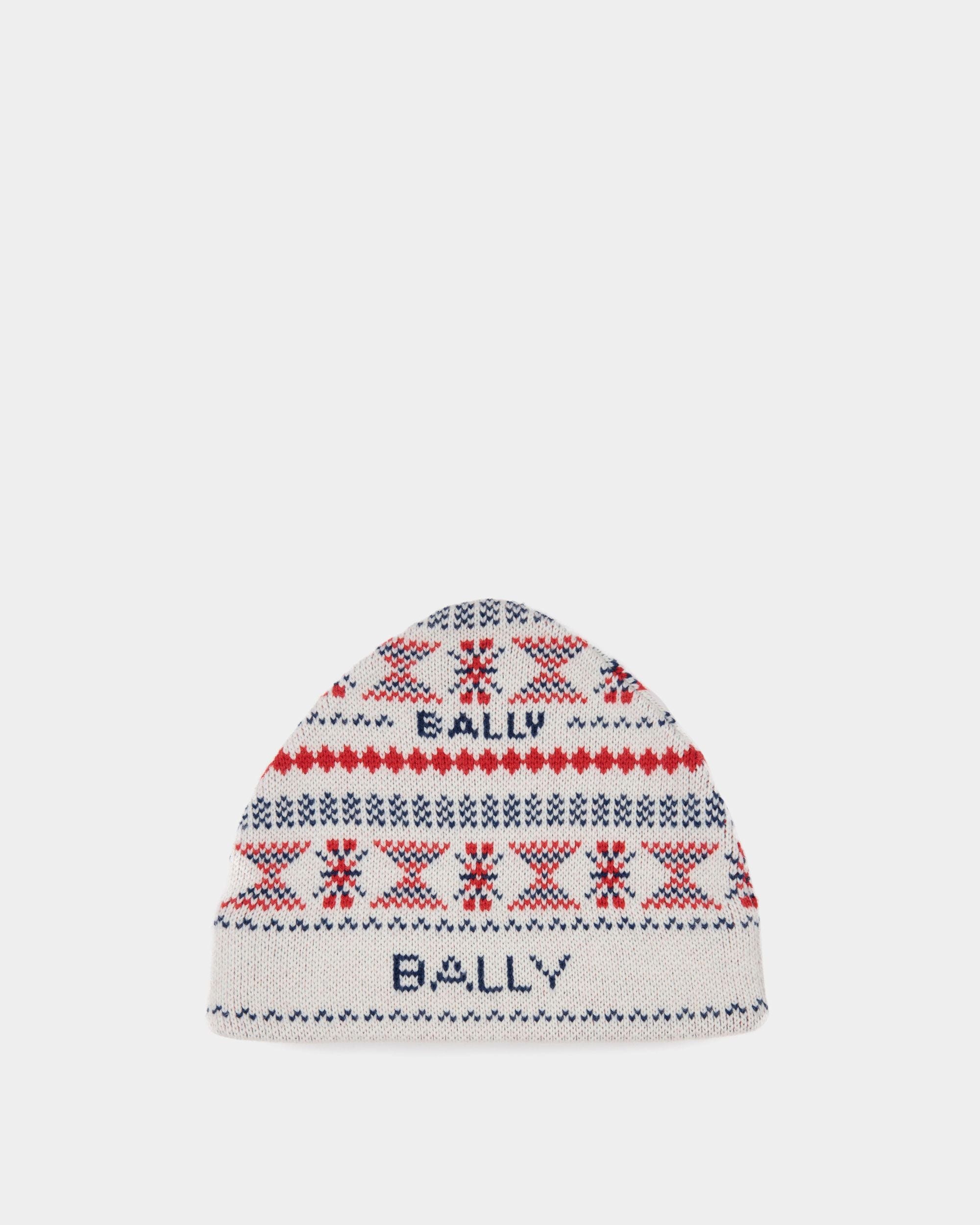 Bonnet Moutain En Laine Multicolore - Homme - Bally - 01