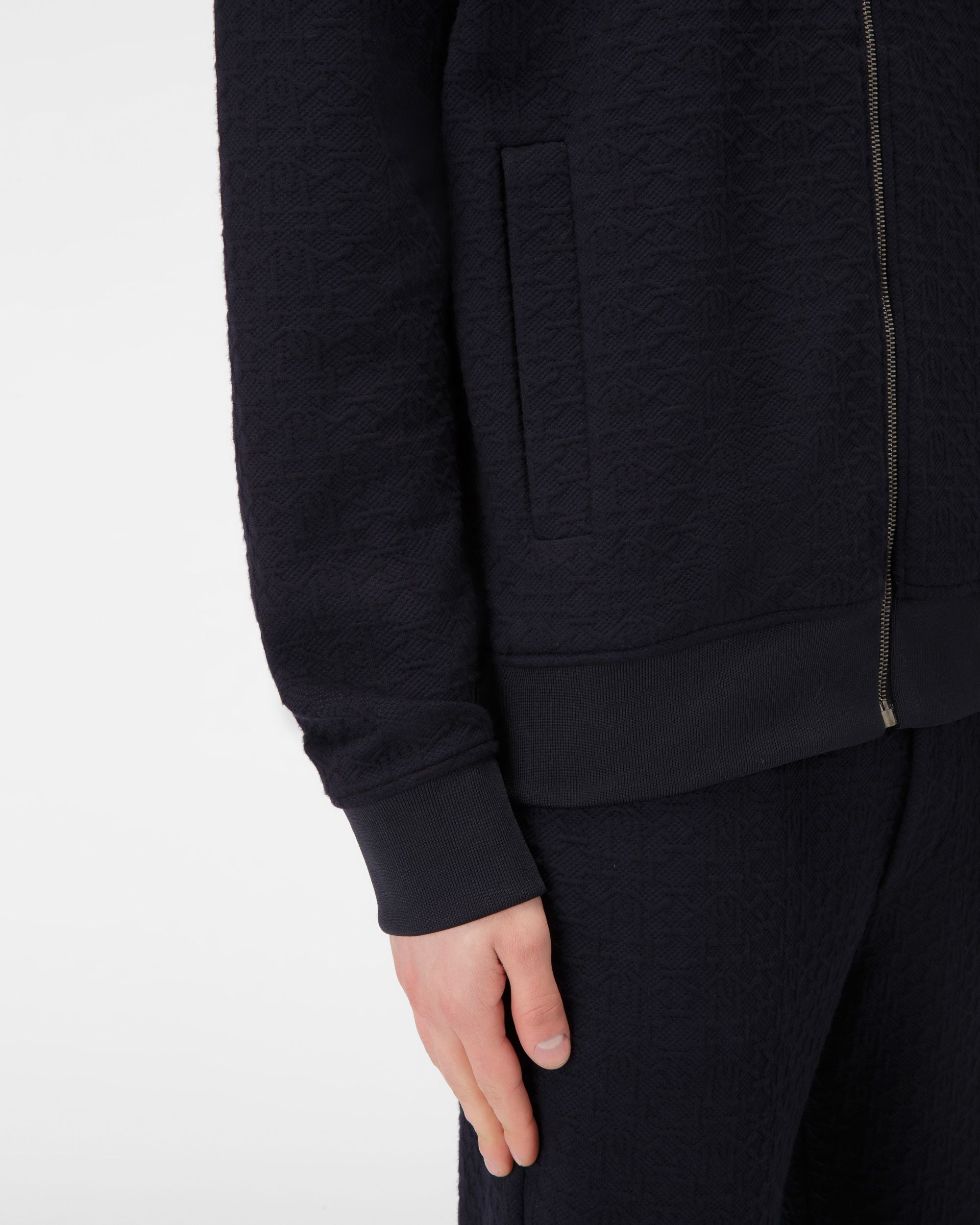 Bomber En Polyamide Mélangé Noir - Homme - Bally - 02