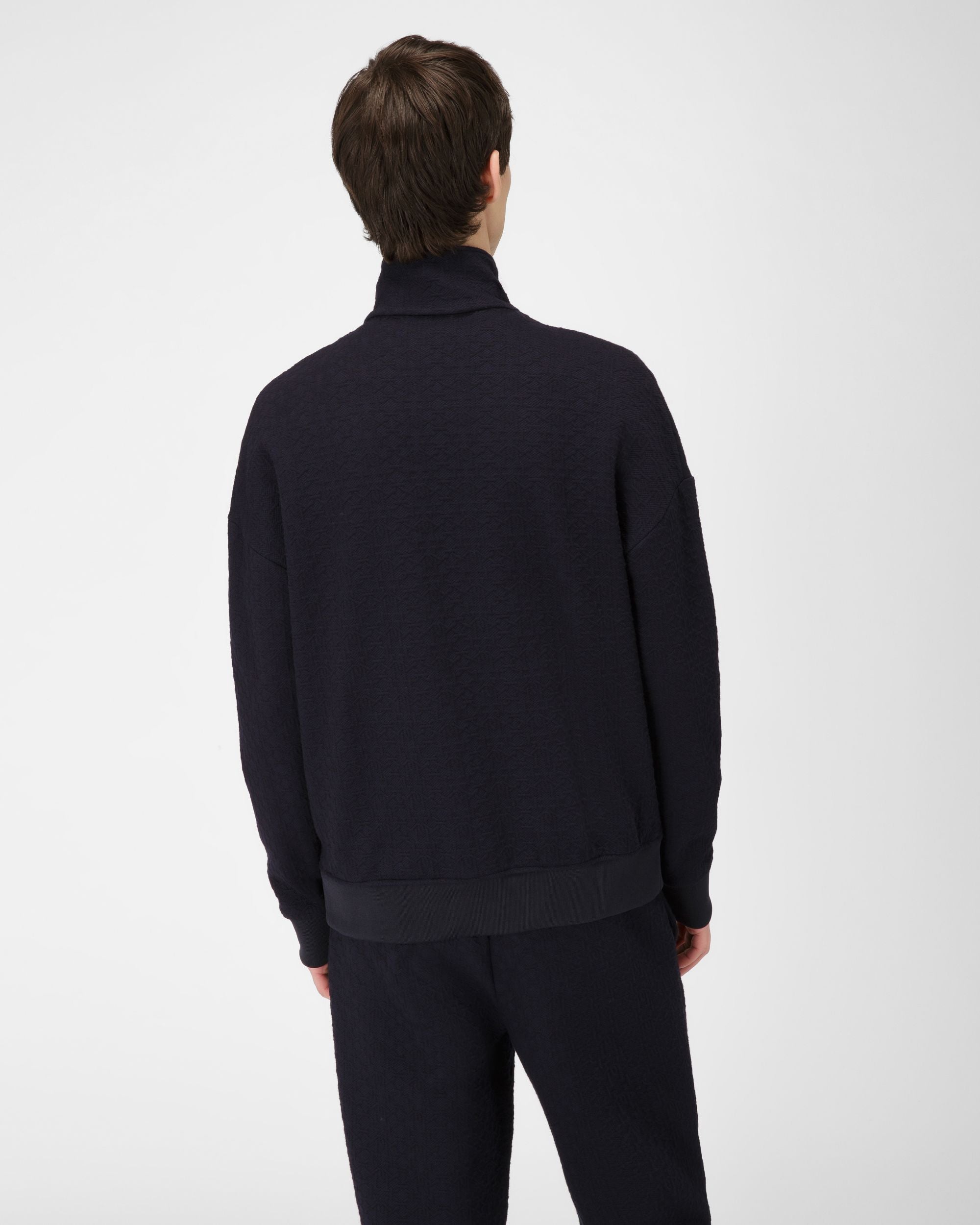 Bomber En Polyamide Mélangé Noir - Homme - Bally - 03