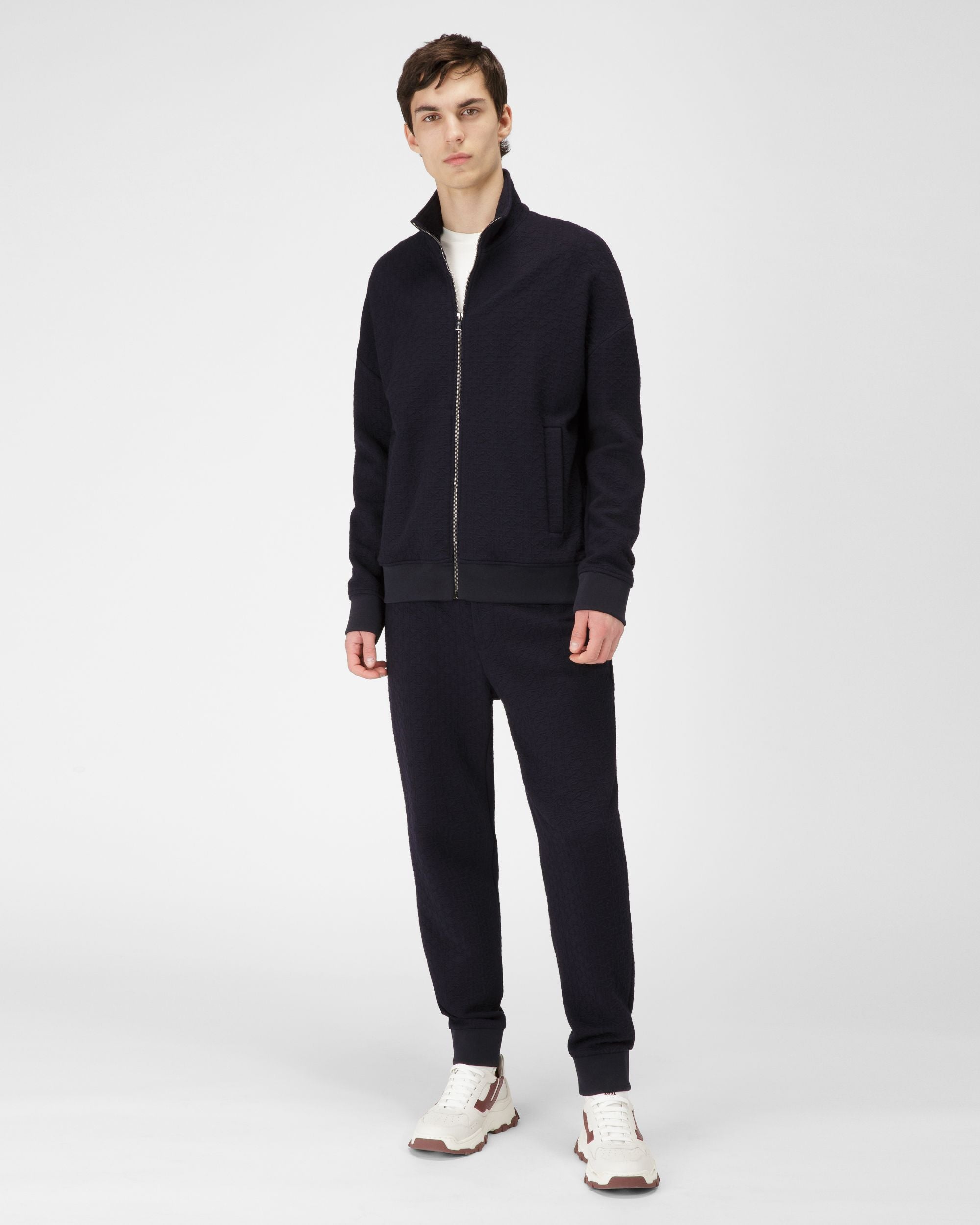 Bomber En Polyamide Mélangé Noir - Homme - Bally - 04