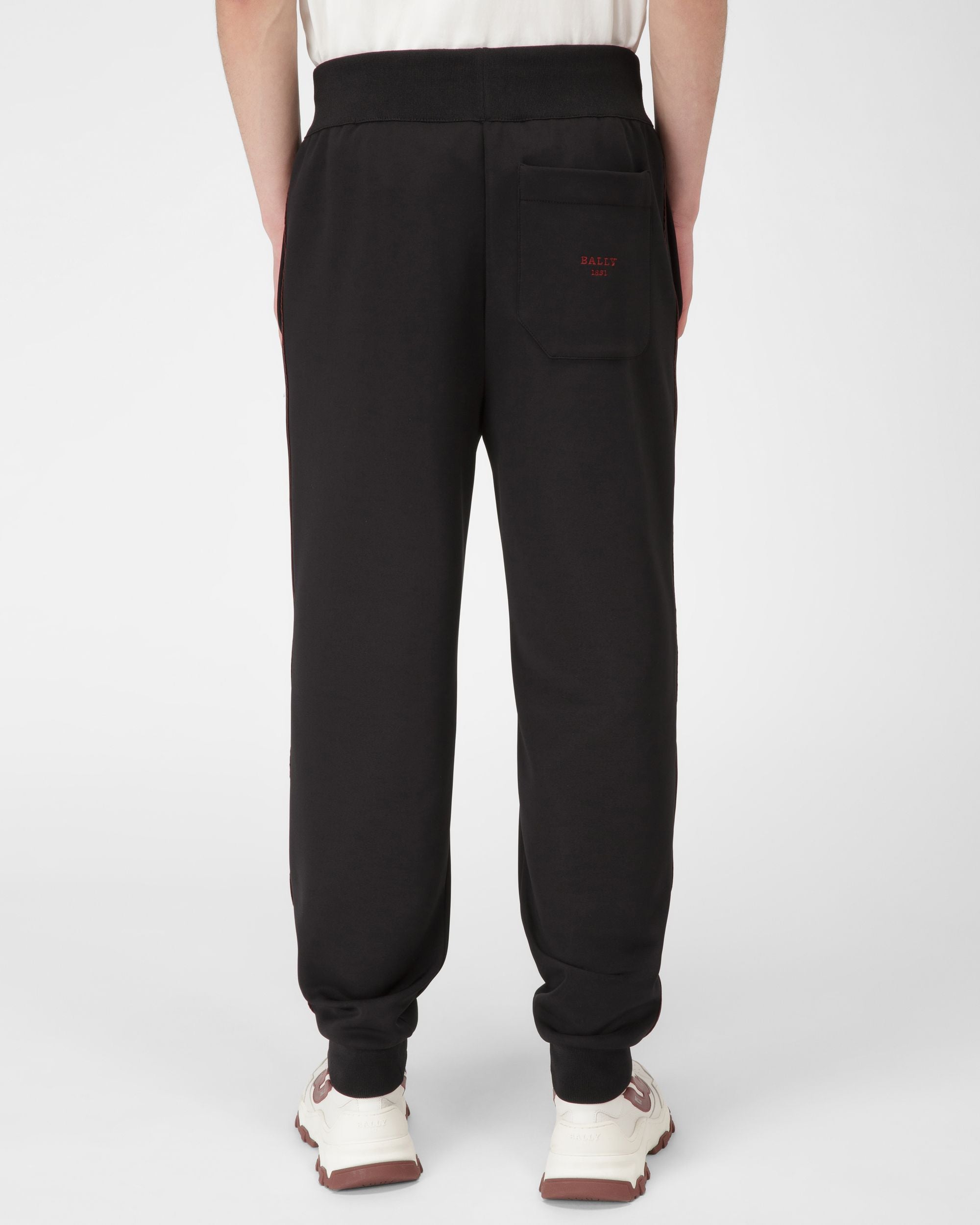 Pantalon De Survêtement En Polyester Mélangé Noir - Homme - Bally - 03