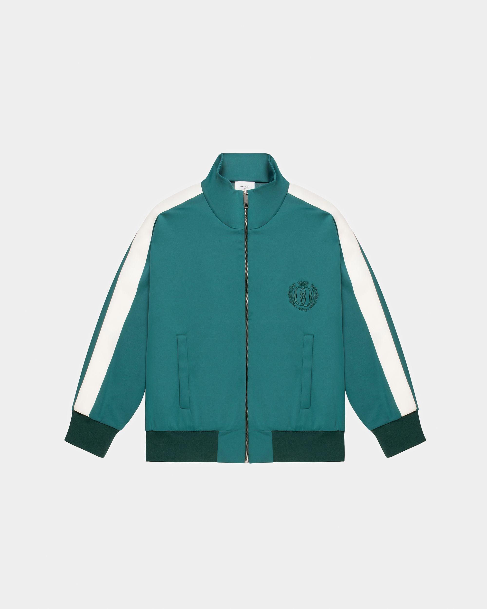 Veste De Sport En Coton Mélangé Vert - Homme - Bally - 01