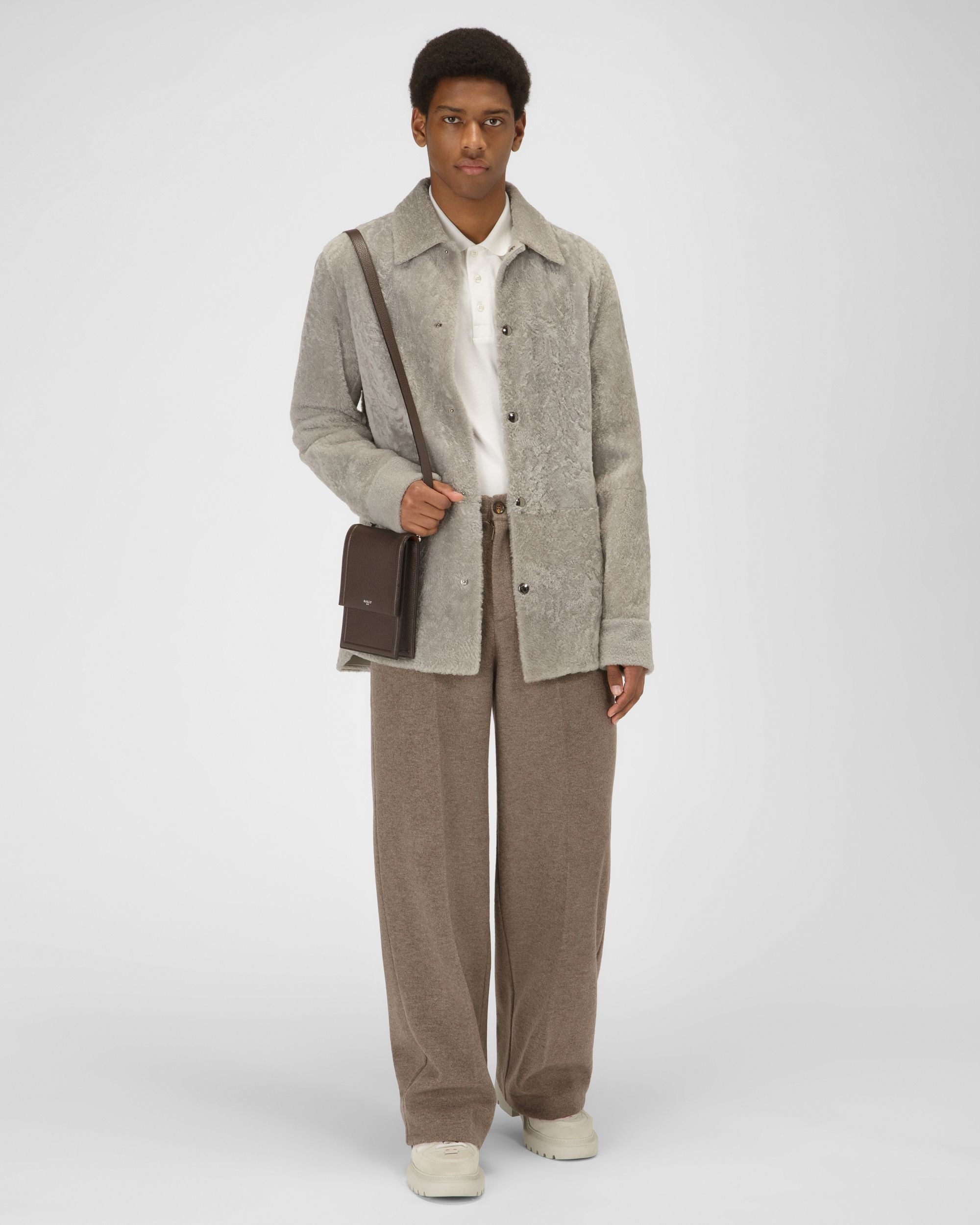 Polo En Coton Ivoire - Homme - Bally - 04