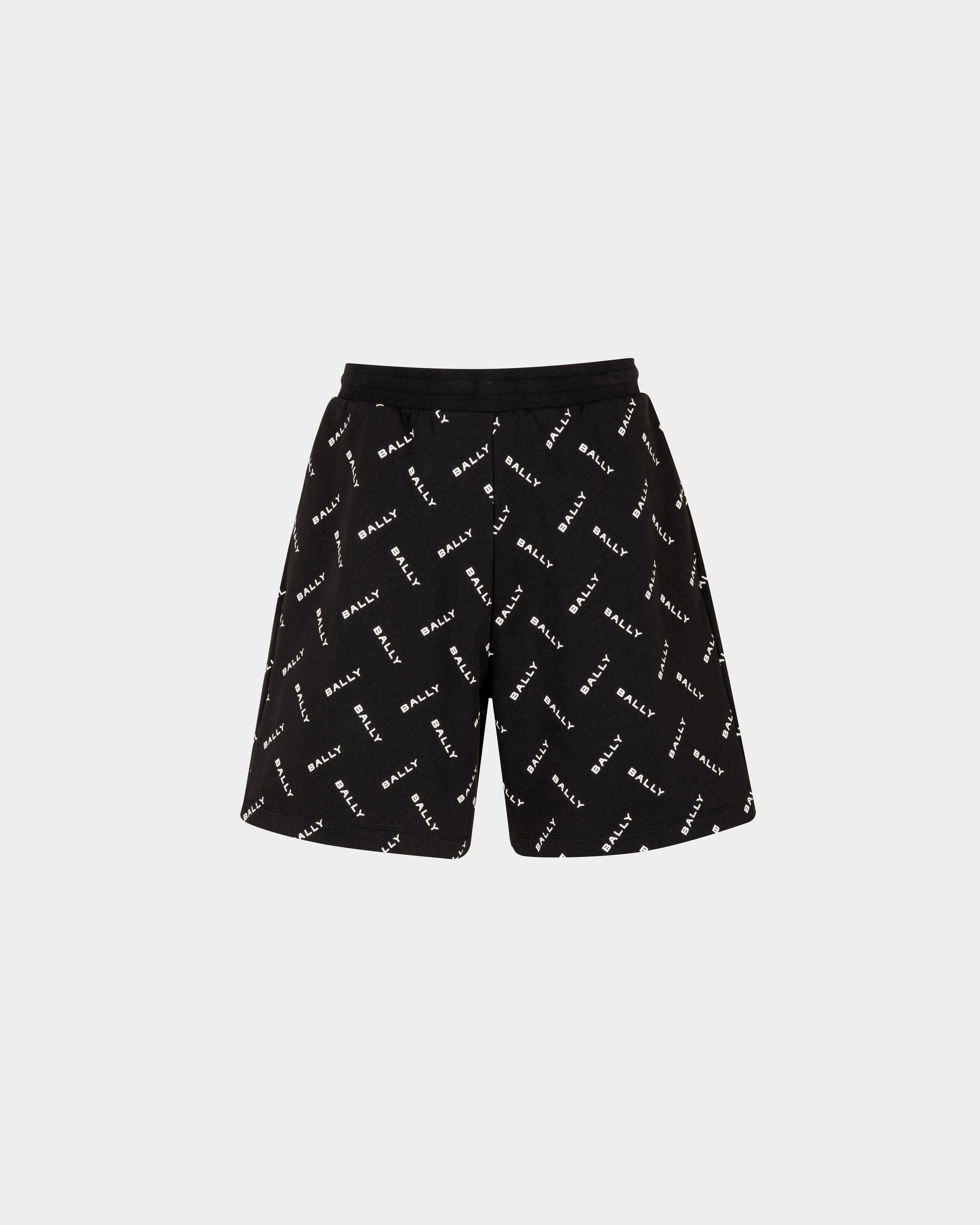 Short En Coton Bleu Foncé - Homme - Bally - 01