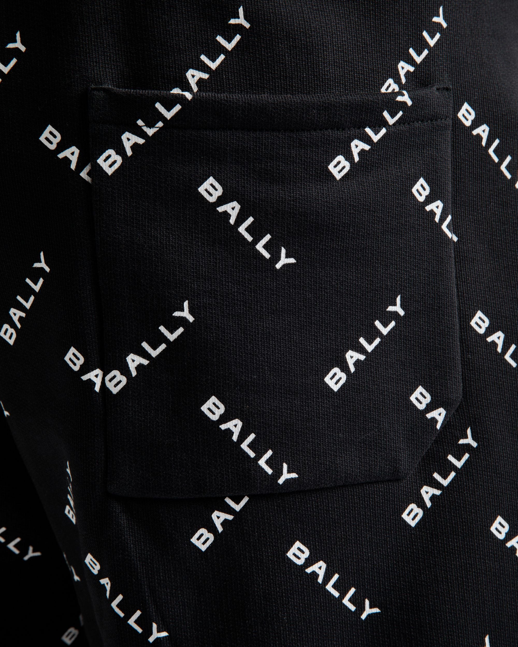 Short En Coton Bleu Foncé - Homme - Bally - 04