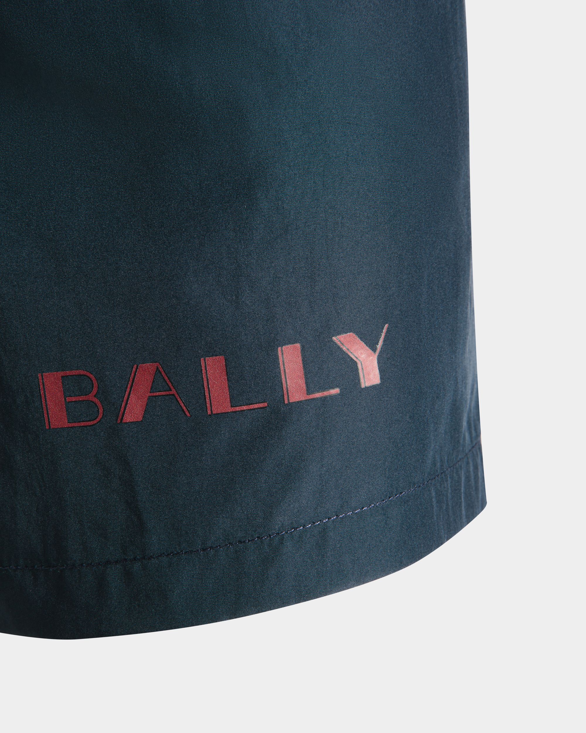 Maillot Summer Capsule En Popeline Technique Navy Blue - Homme - Bally - 05