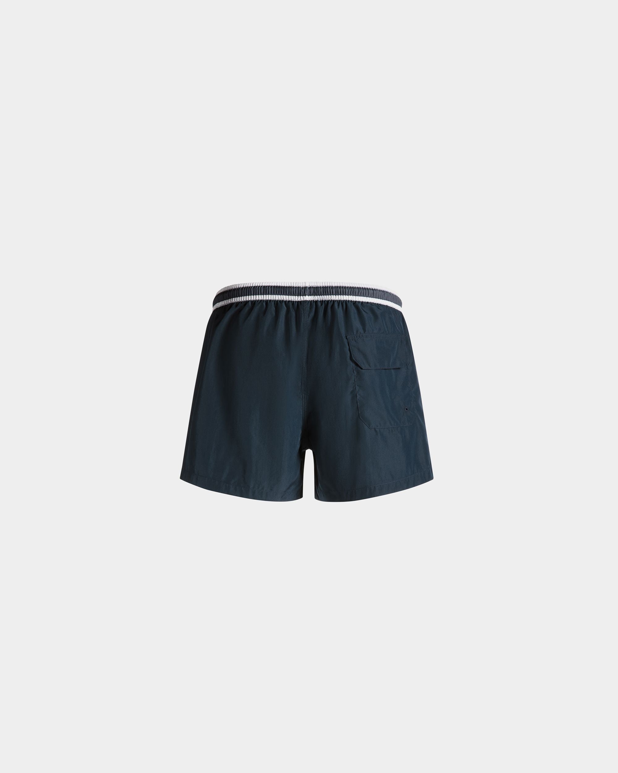 Maillot Summer Capsule En Popeline Technique Navy Blue - Homme - Bally - 08