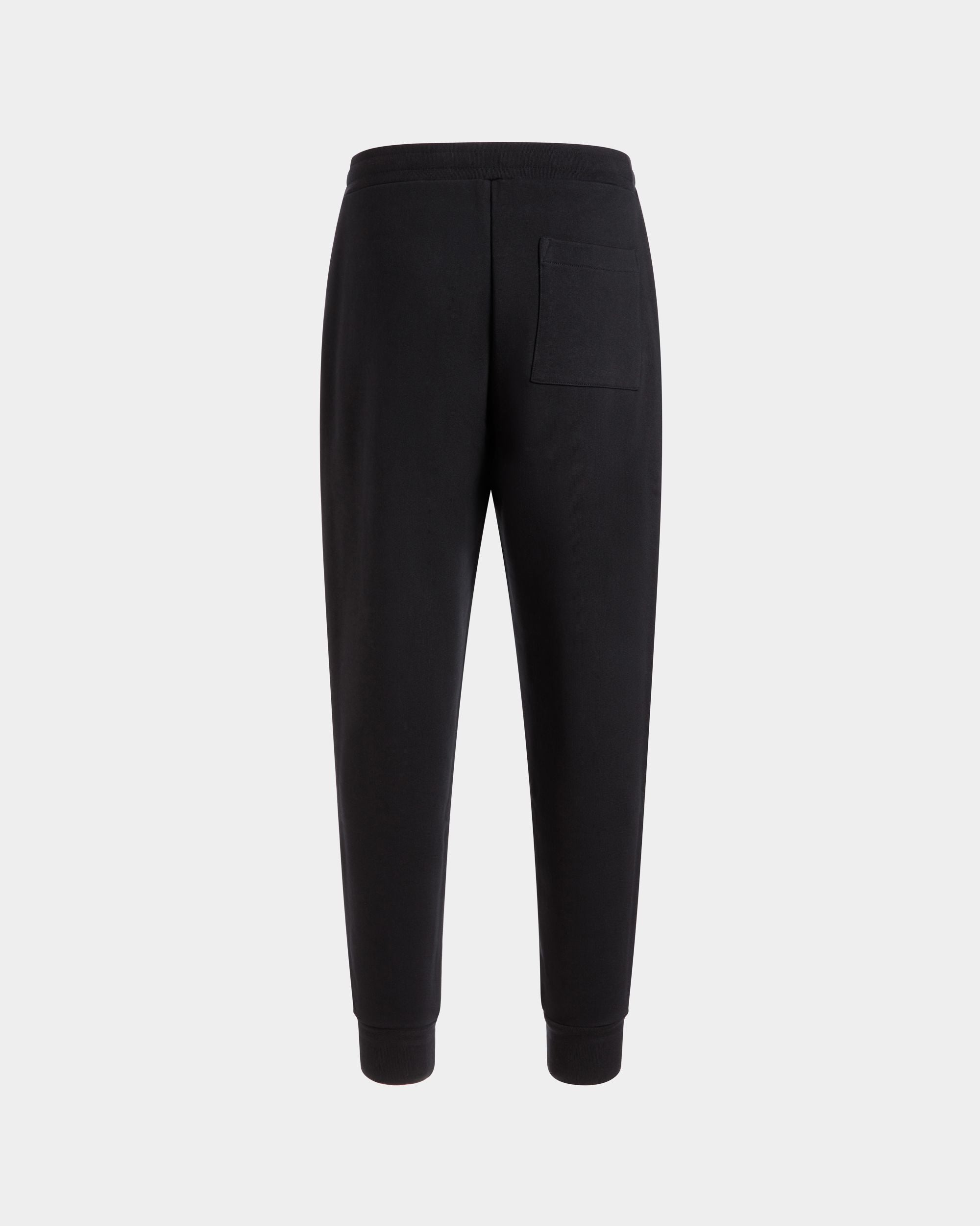 Pantalon De Survêtement Avec Logo Bally Crest En Coton Noir - Homme - Bally - 03