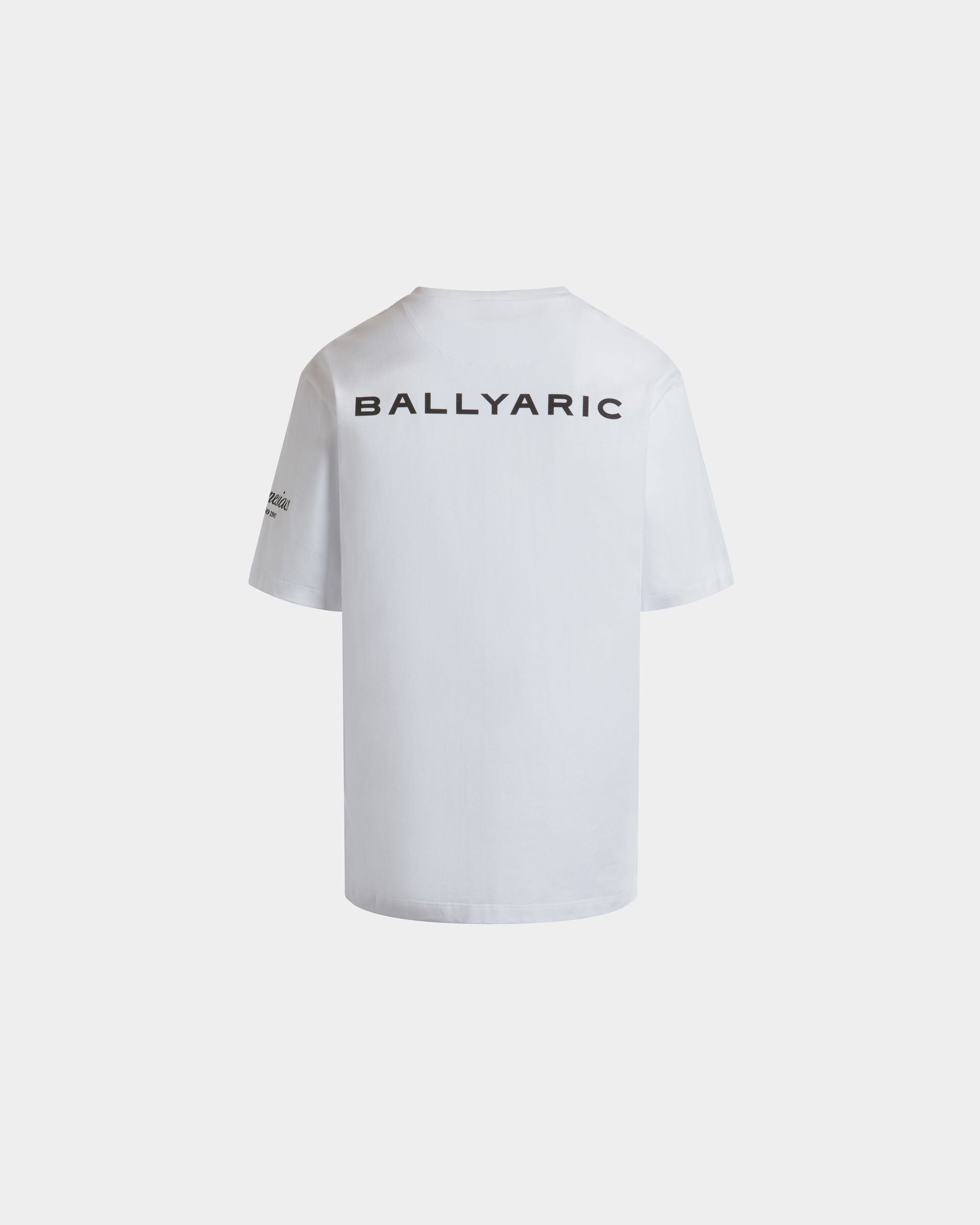 T-Shirt DJ Leo Mas X Bally En Coton Blanc Avec Imprimé Amnesia - Homme - Bally - 07