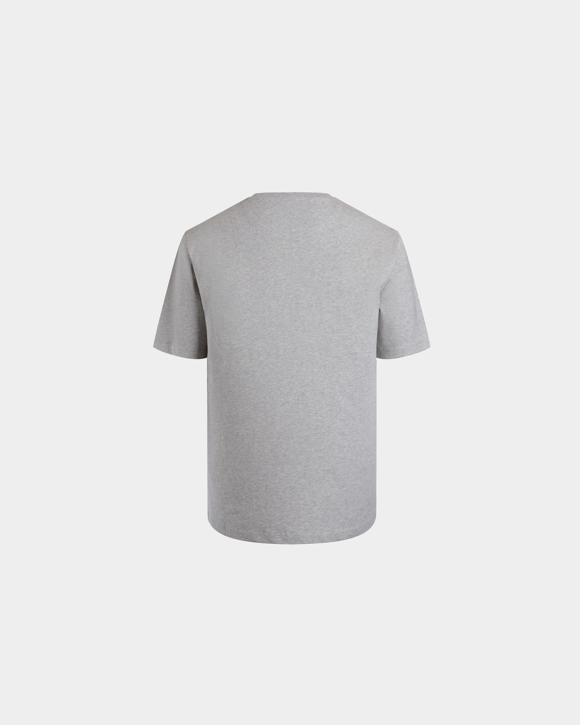 Cutsew T-Shirt In Grey Cotton - Homme - Bally - 03