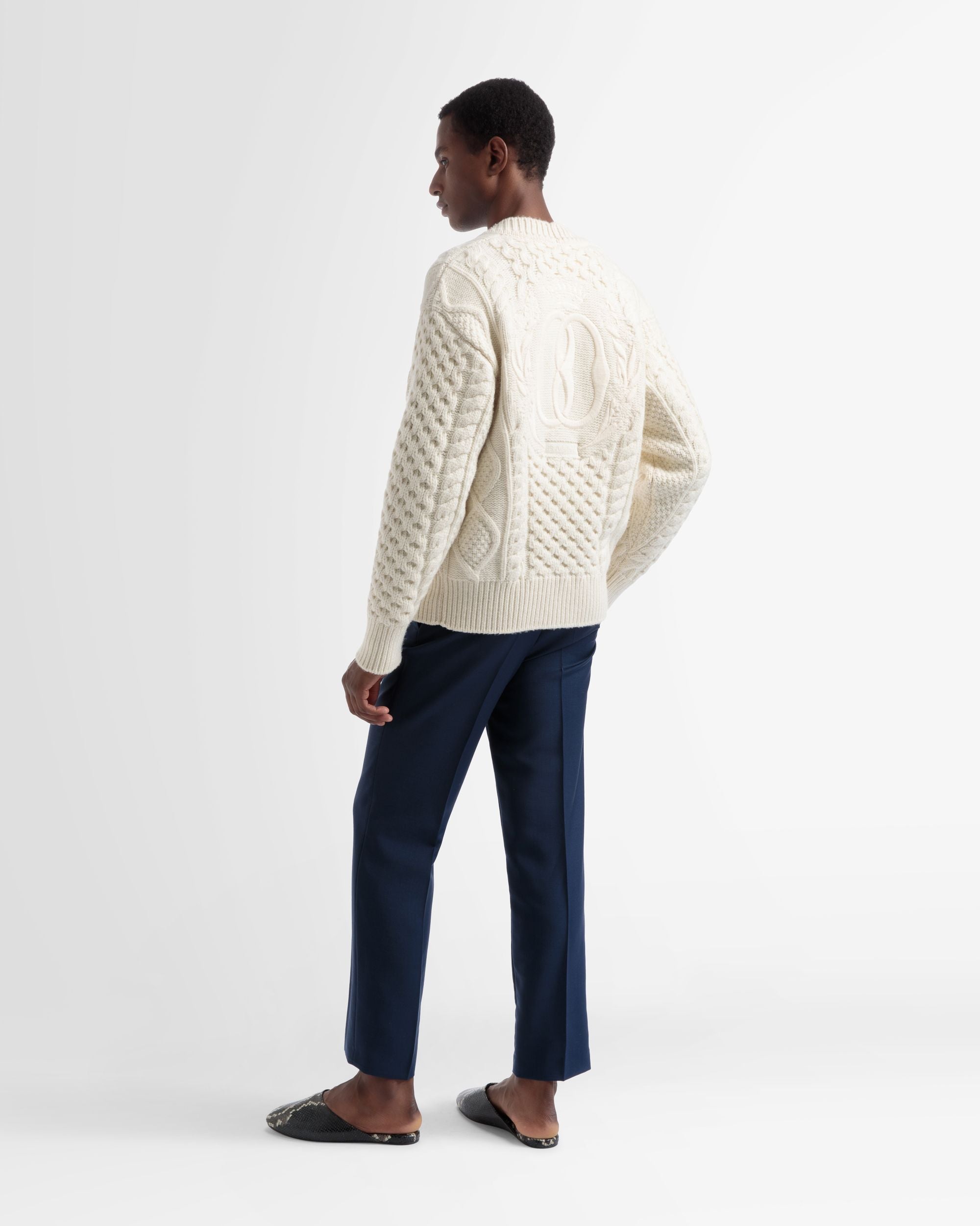 Pièce En Maille Avec Col En V - Homme - Bally - 06