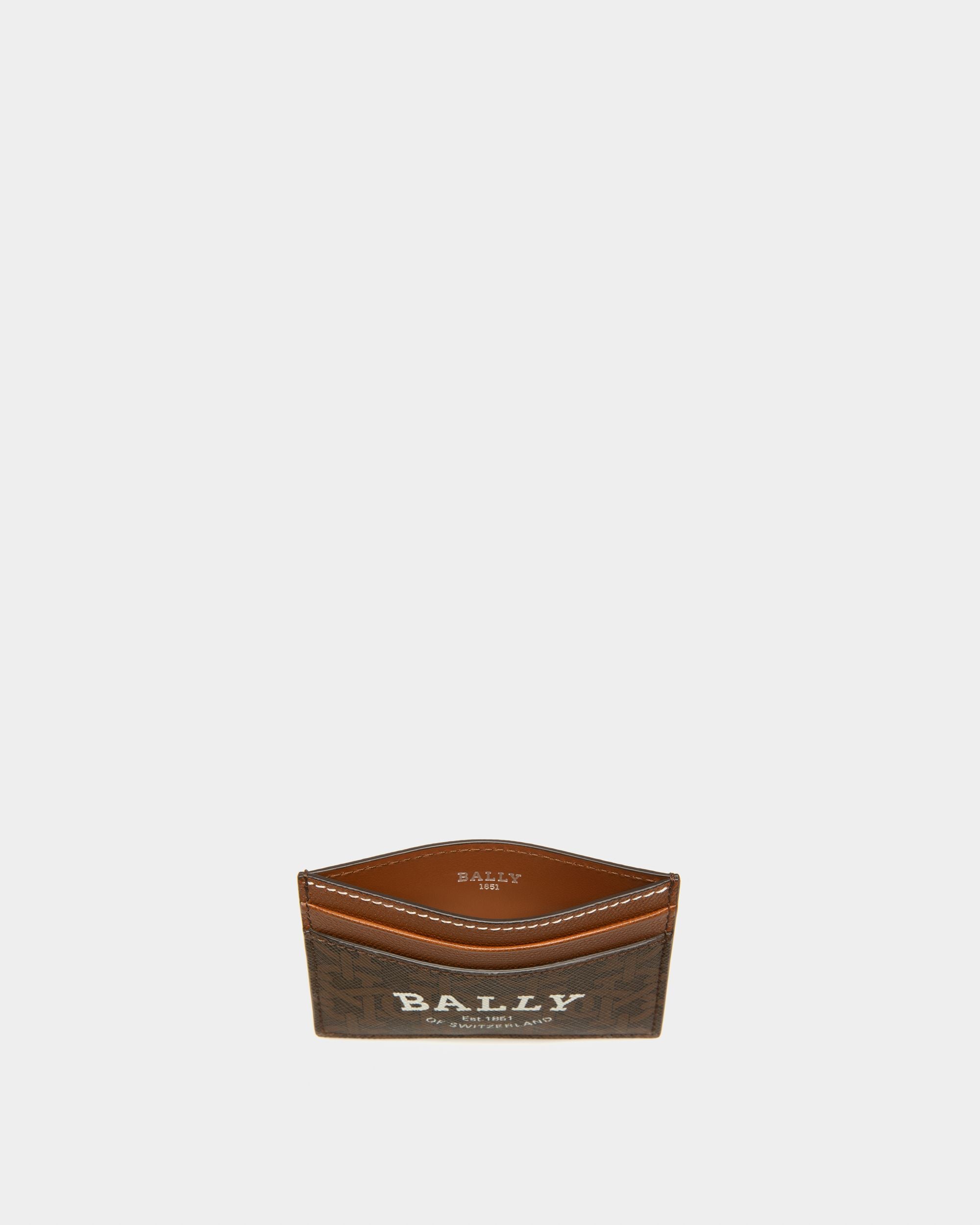 Bhar Porte-Cartes En Tpu Marron - Homme - Bally - 03