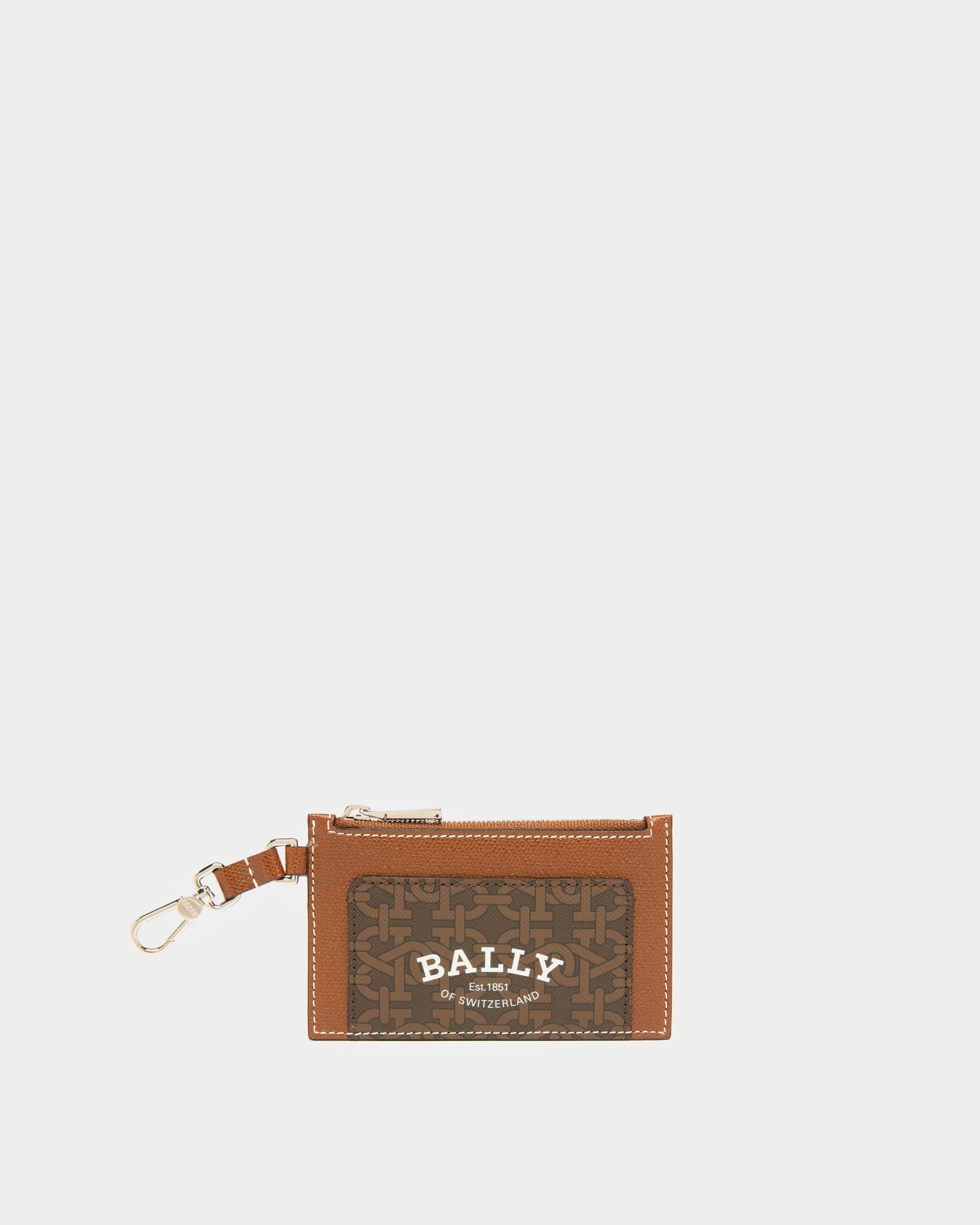 Babeel Porte-Cartes En Tpu Marron - Homme - Bally - 01