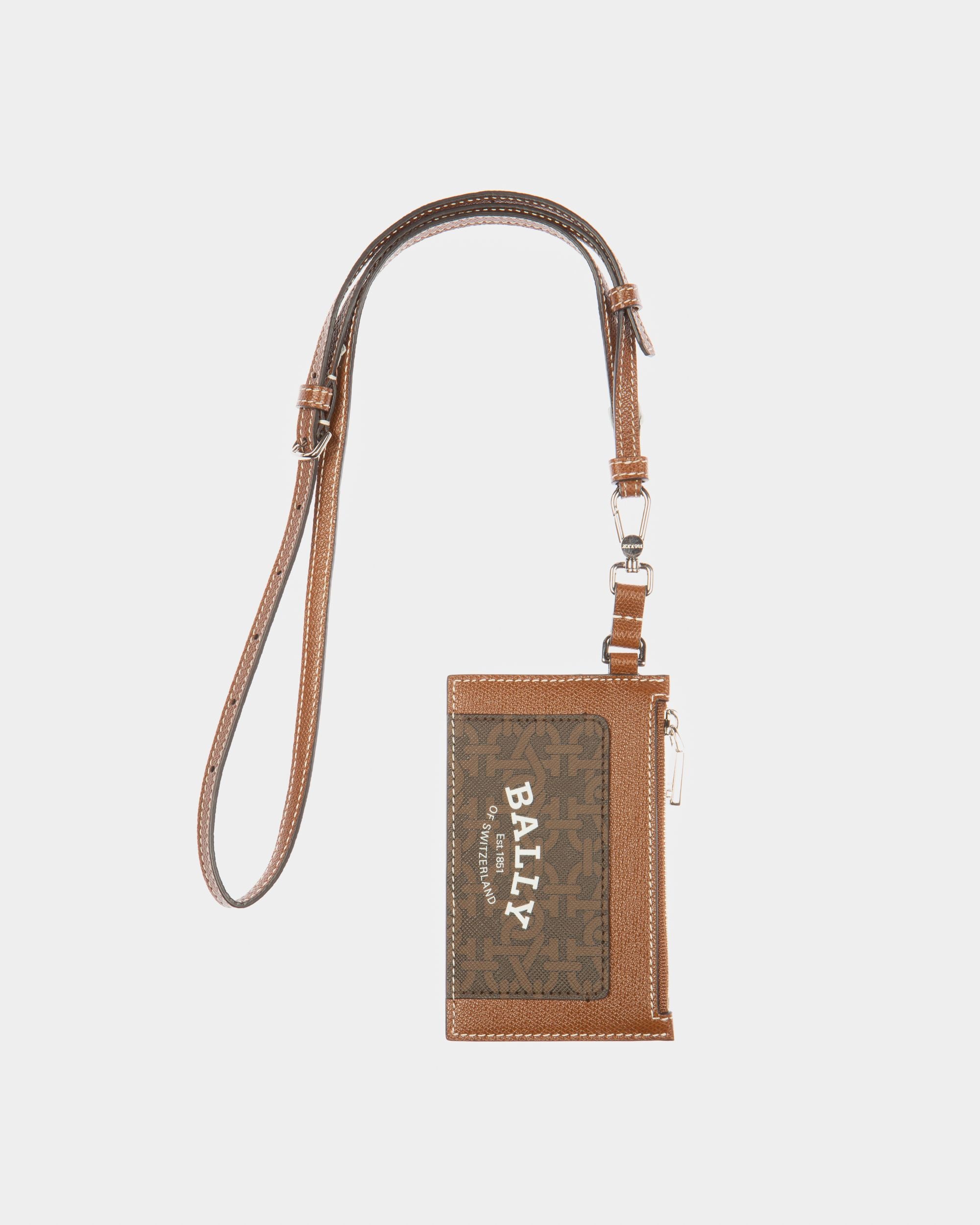 Babeel Porte-Cartes En Tpu Marron - Homme - Bally - 05