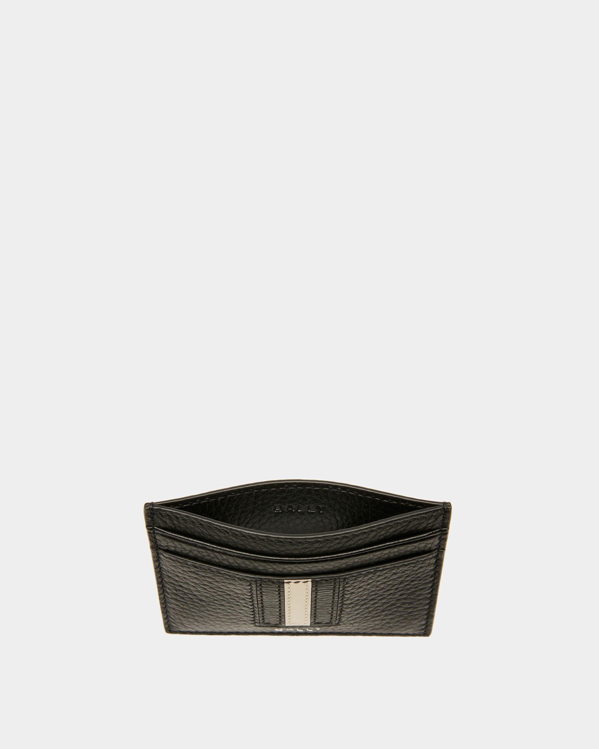 Porte-cartes Ribbon En Cuir Noir - Homme - Bally - 03