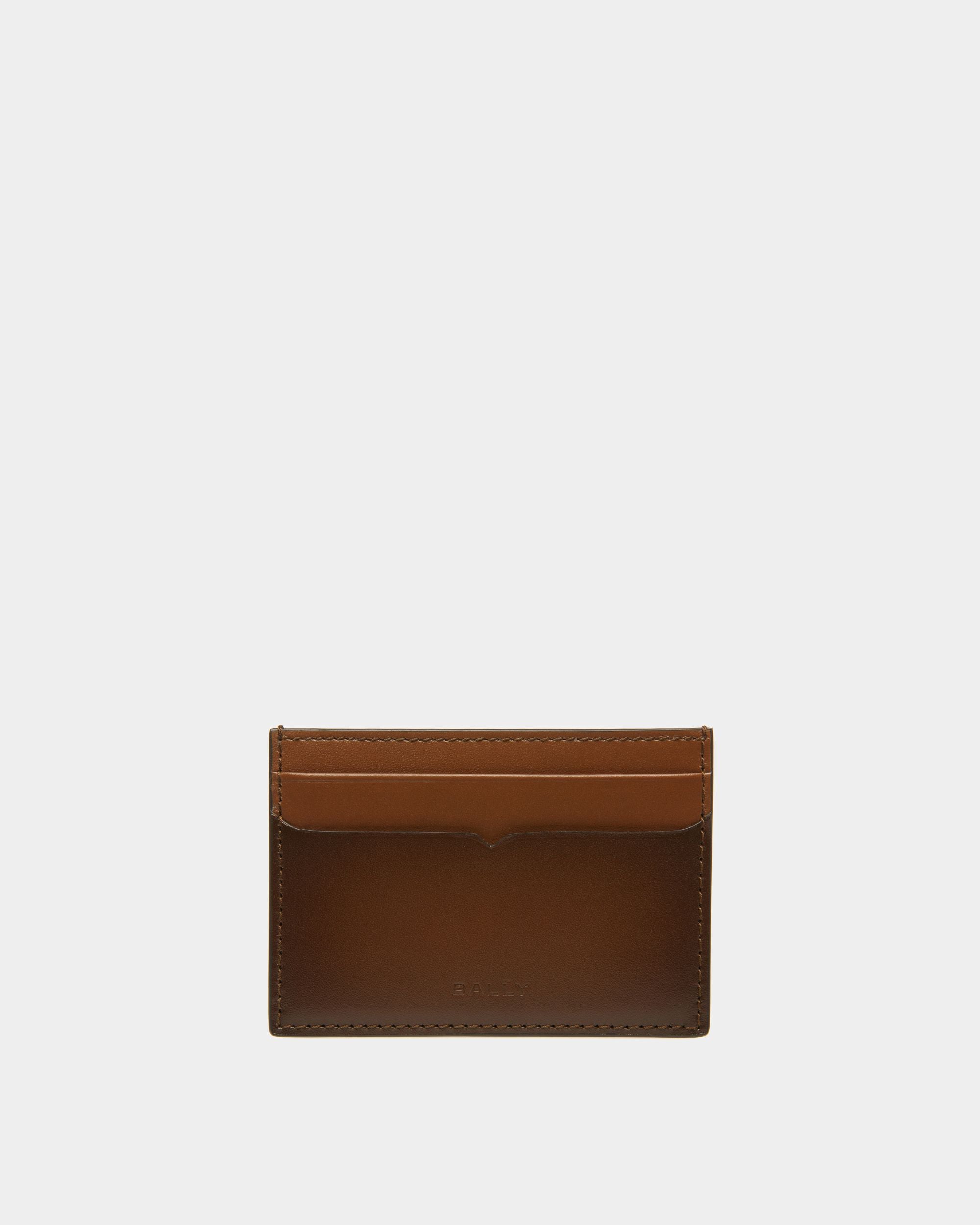 Porte-Cartes Speciale En Cuir Marron - Homme - Bally - 01