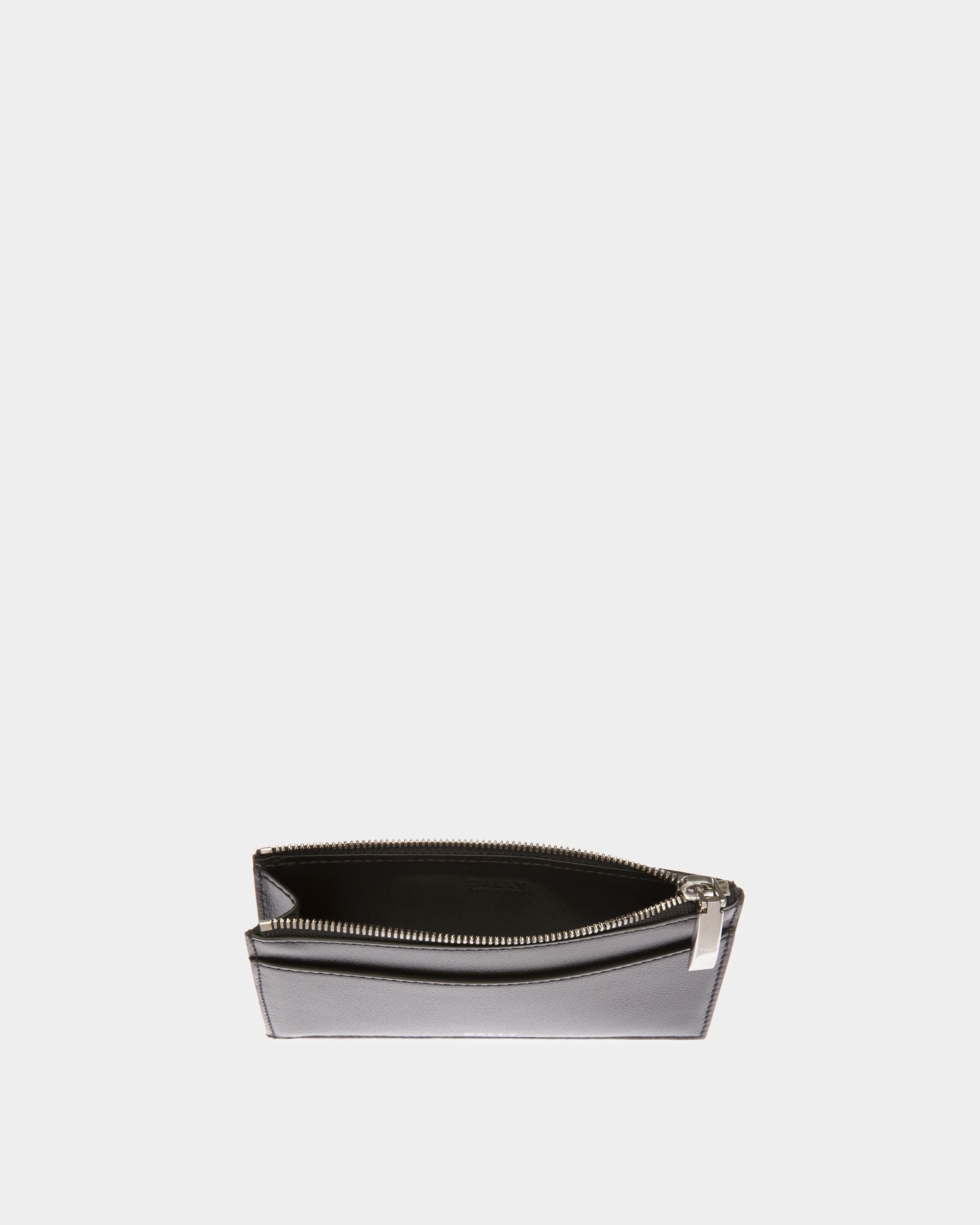 Porte-cartes de visite Banque En cuir noir - Homme - Bally - 03