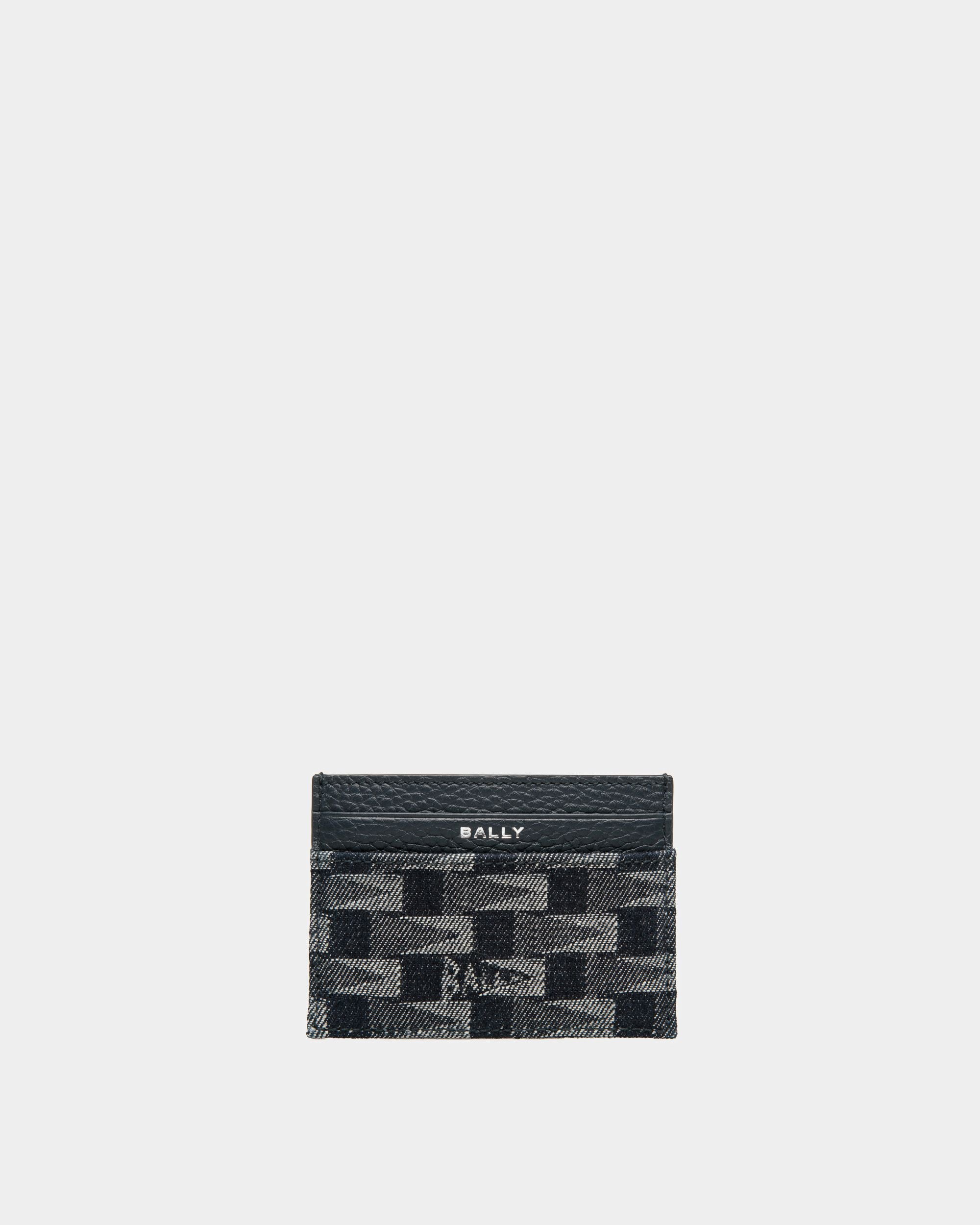 Étui Porte-Cartes De Crédit Pennant En Denim - Homme - Bally - 01